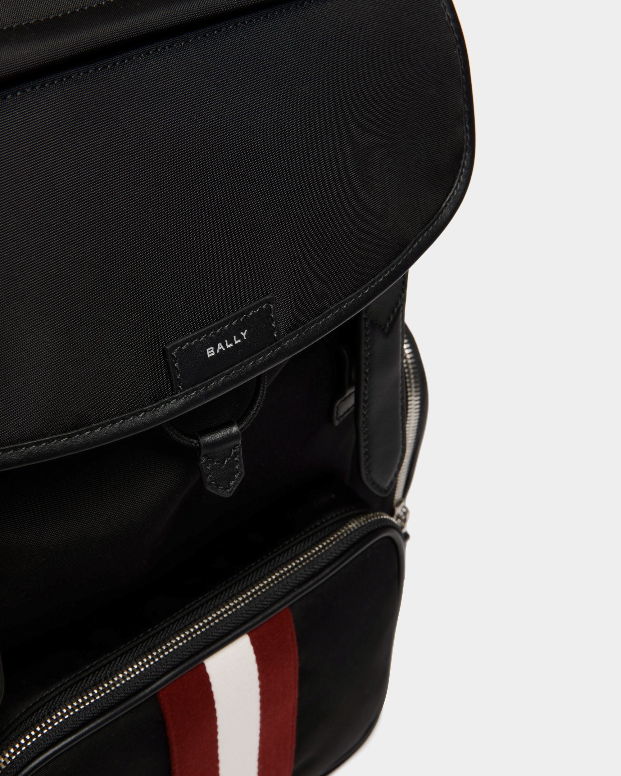 Bally Global - Code バックパック ブラック ナイロン - ブラック