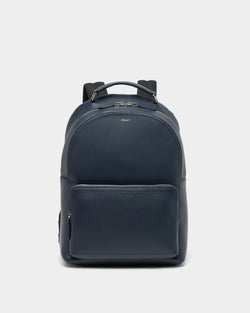 Capitol バックパック ネイビーブルー グレインレザー