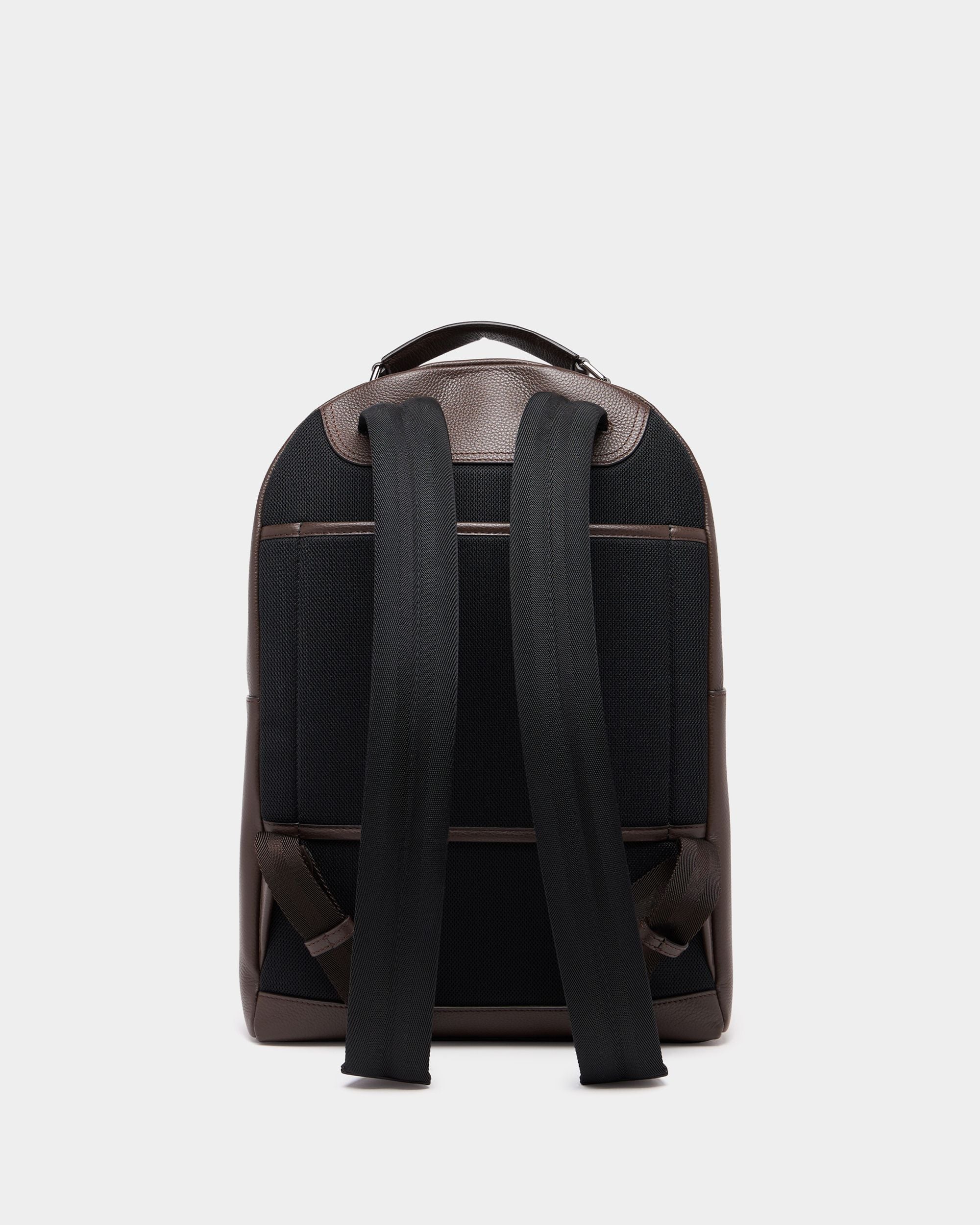 Bally Global - Capitol バックパック エバノ グレインレザー - ブラウン