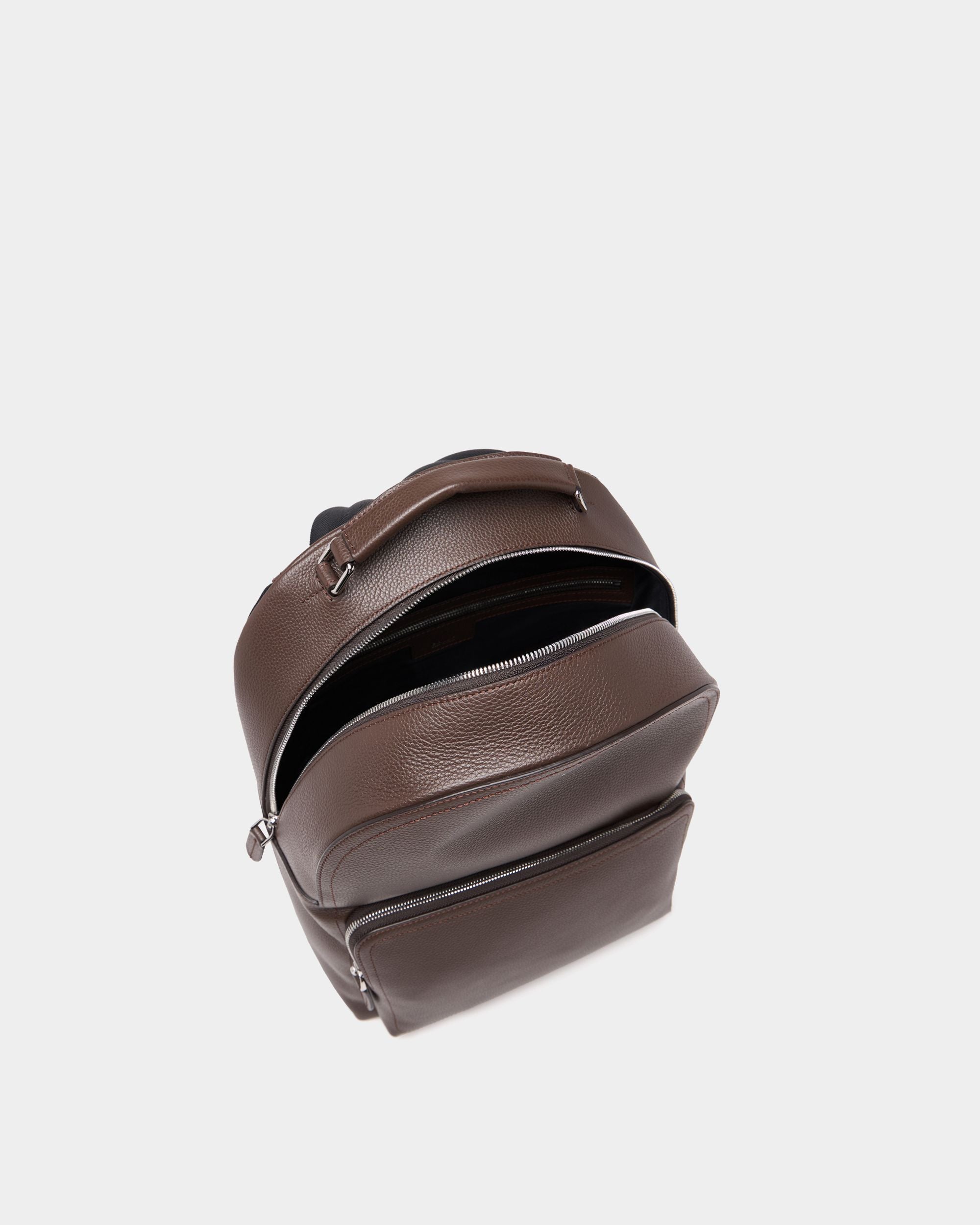 Bally Global - Capitol バックパック エバノ グレインレザー - ブラウン