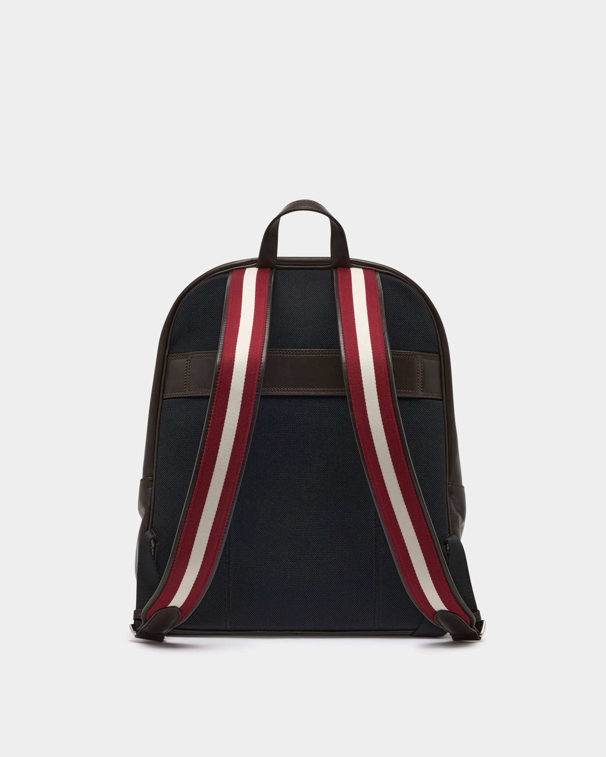 Bally Global - Ray バックパック チョコレートブラウン レザー - ブラウン