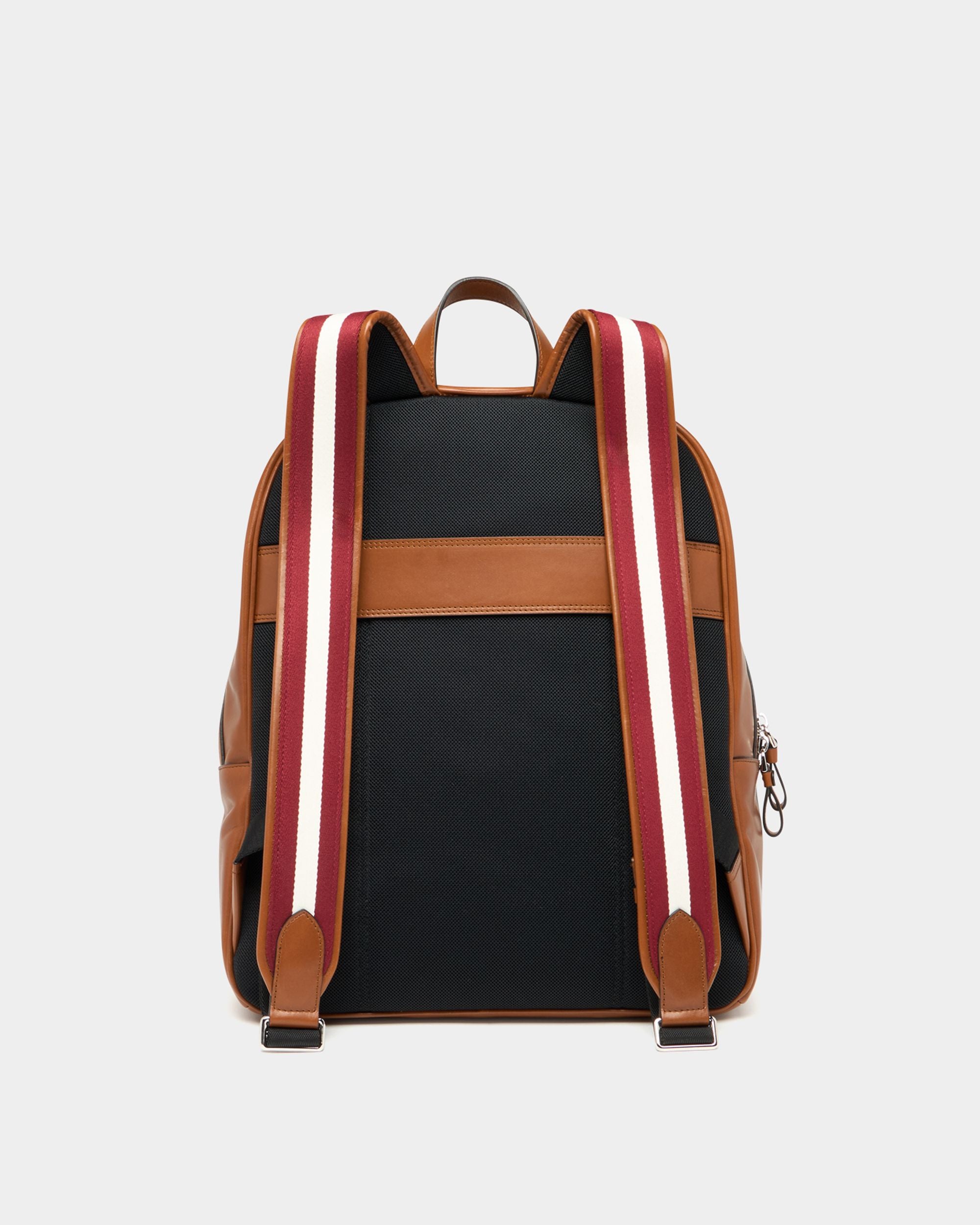 Bally Global - Ray Backpack in Amber Brown Leather - Brown