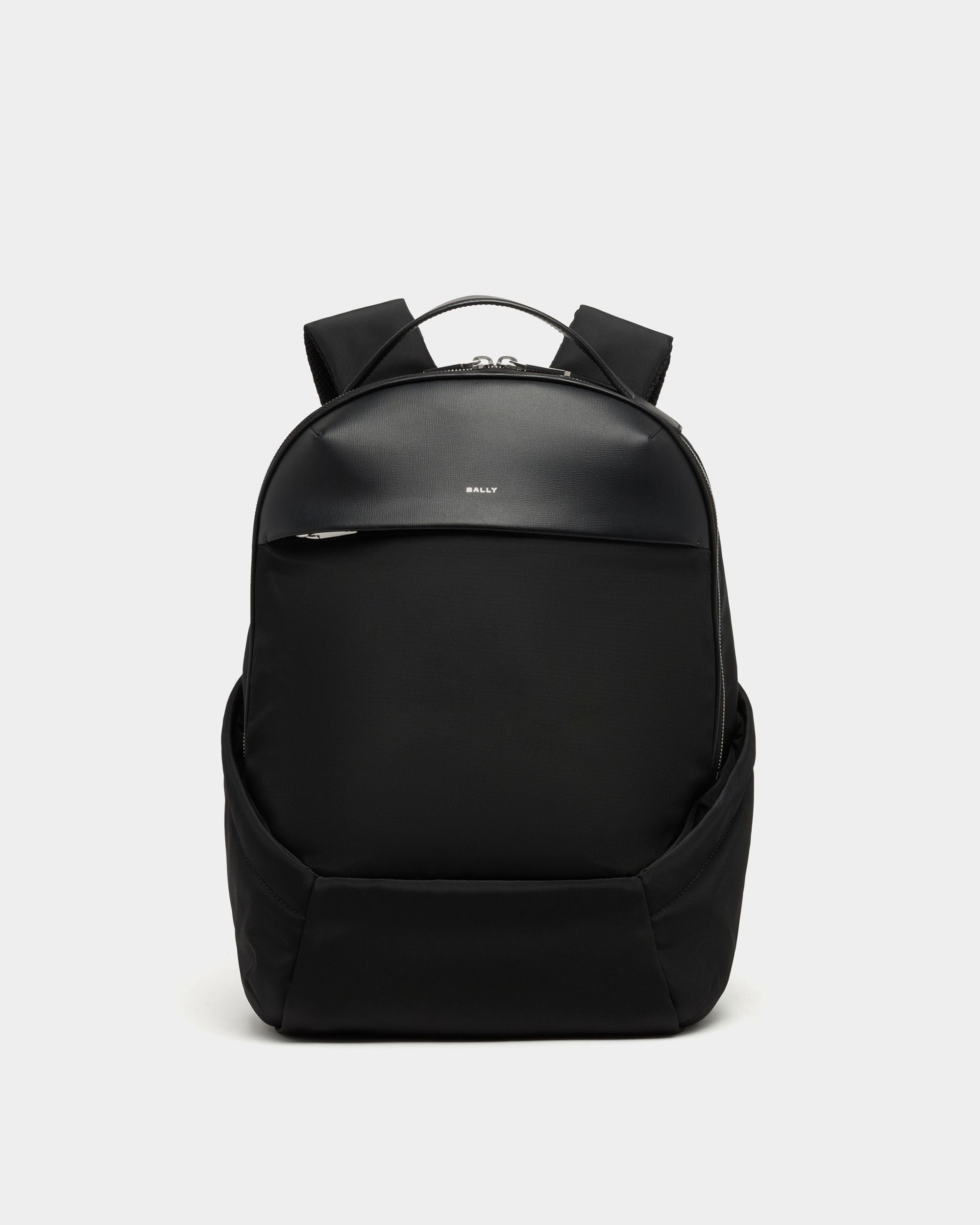 Bally Global - Vogel バックパック ブラックナイロン リサイクルレザー - ブラック