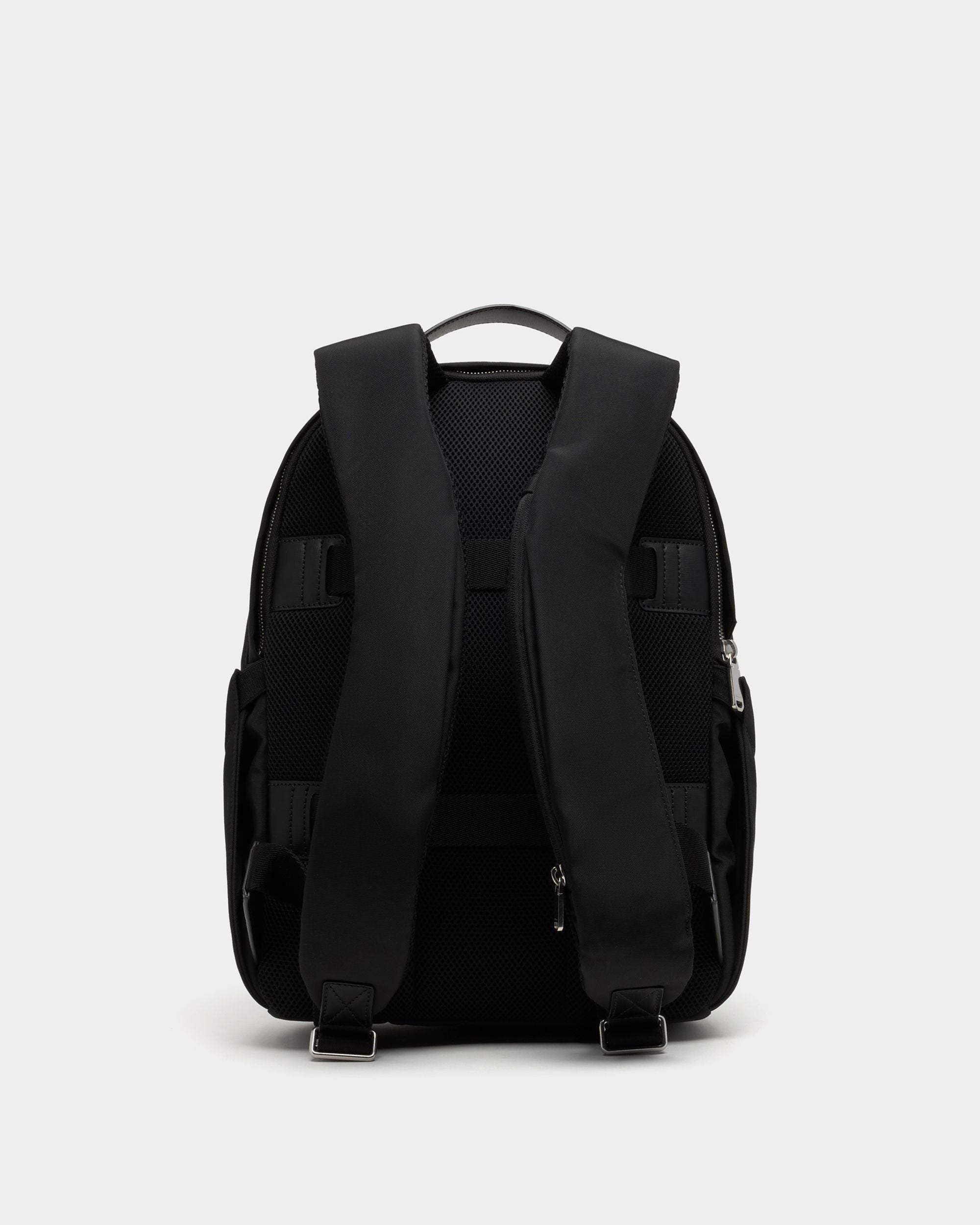 Bally Global - Vogel バックパック ブラックナイロン リサイクルレザー - ブラック