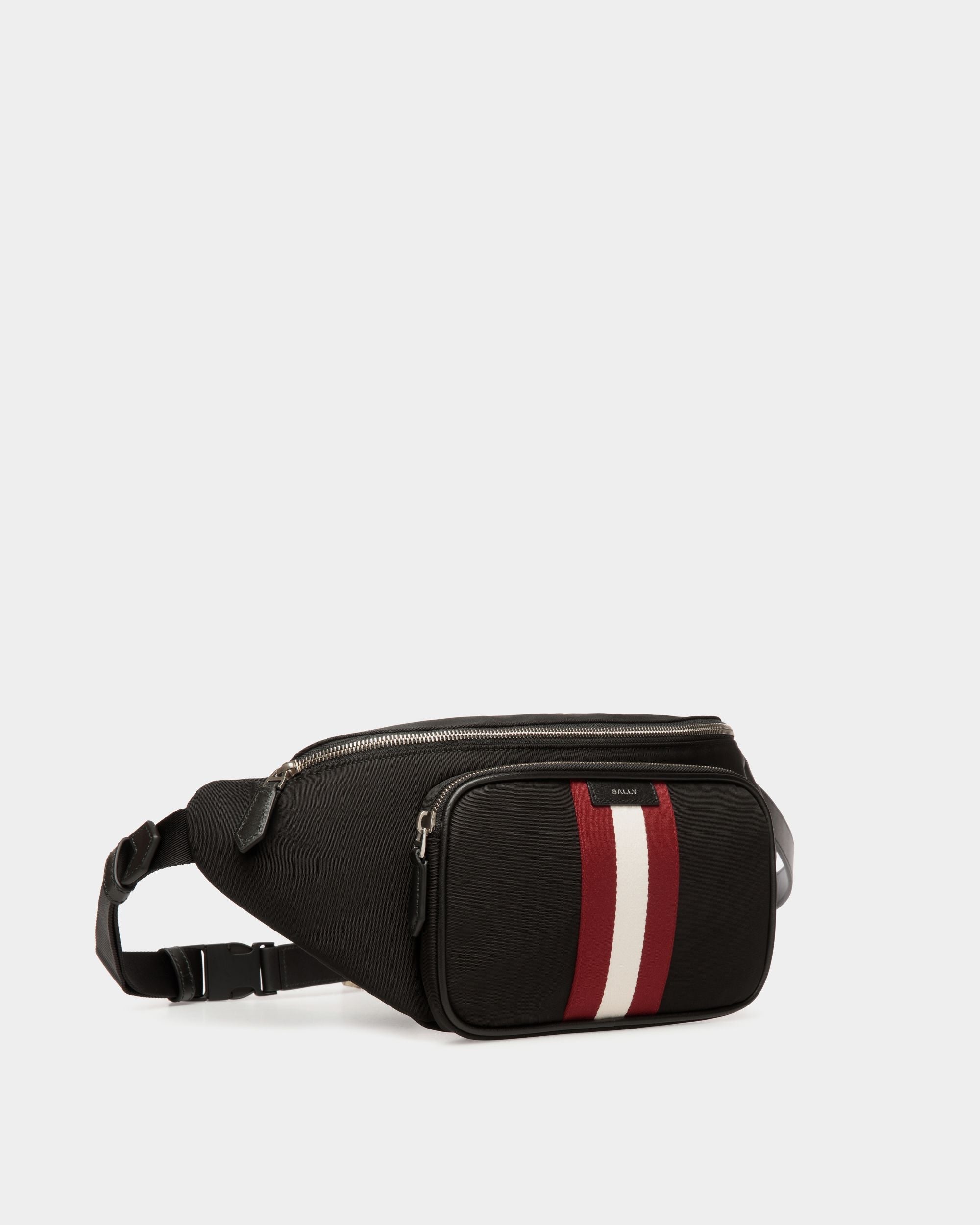 Bally Global - Code Bum Bag in Black Nylon - Black