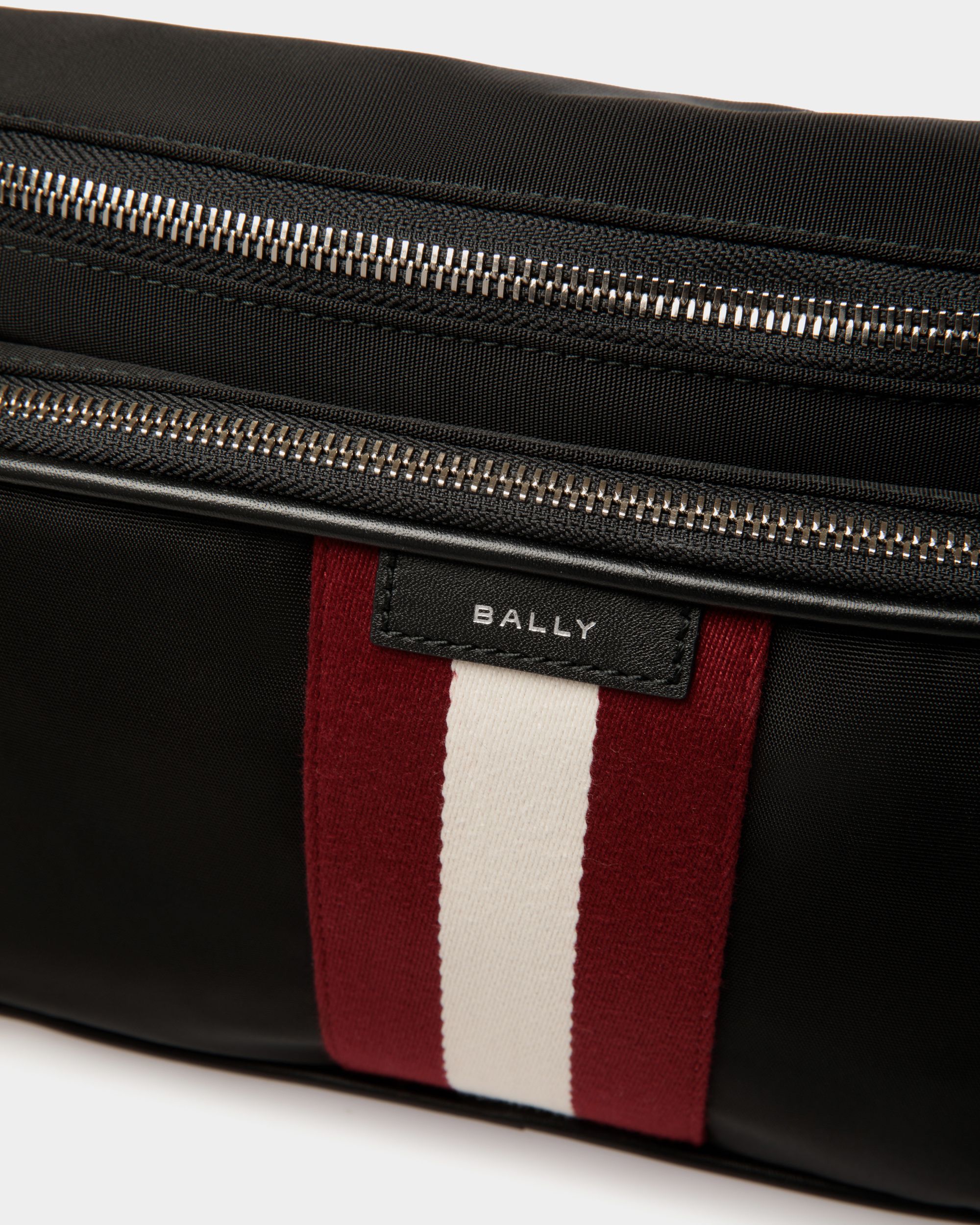 Bally Global - Code Bum Bag in Black Nylon - Black