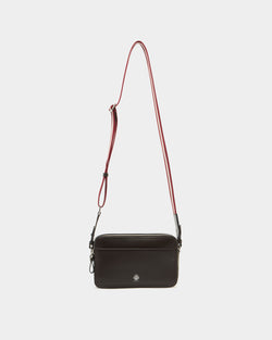 Ray クロスボディバッグ チョコレートレザー