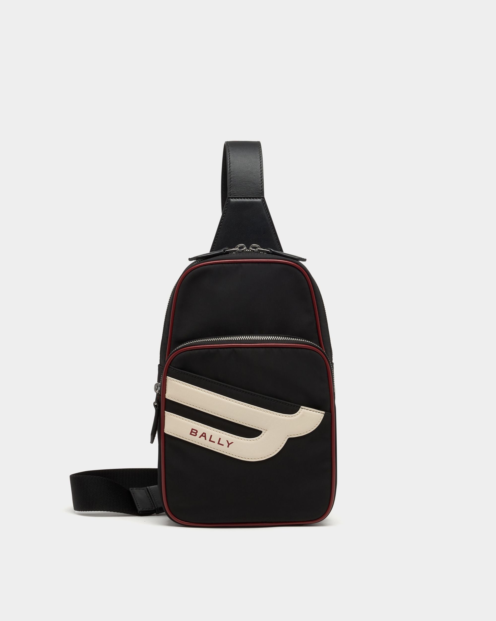 Bally Global - Competition スリングバッグ ブラックナイロン - ブラック