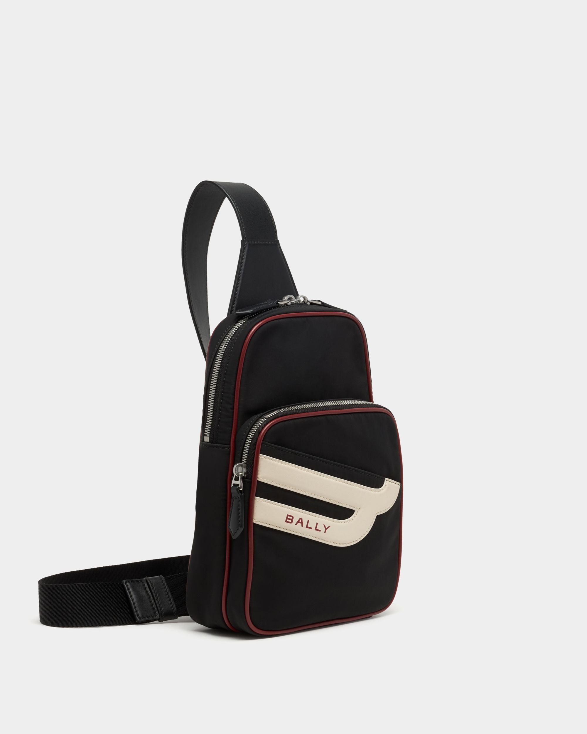 Bally Global - Competition スリングバッグ ブラックナイロン - ブラック