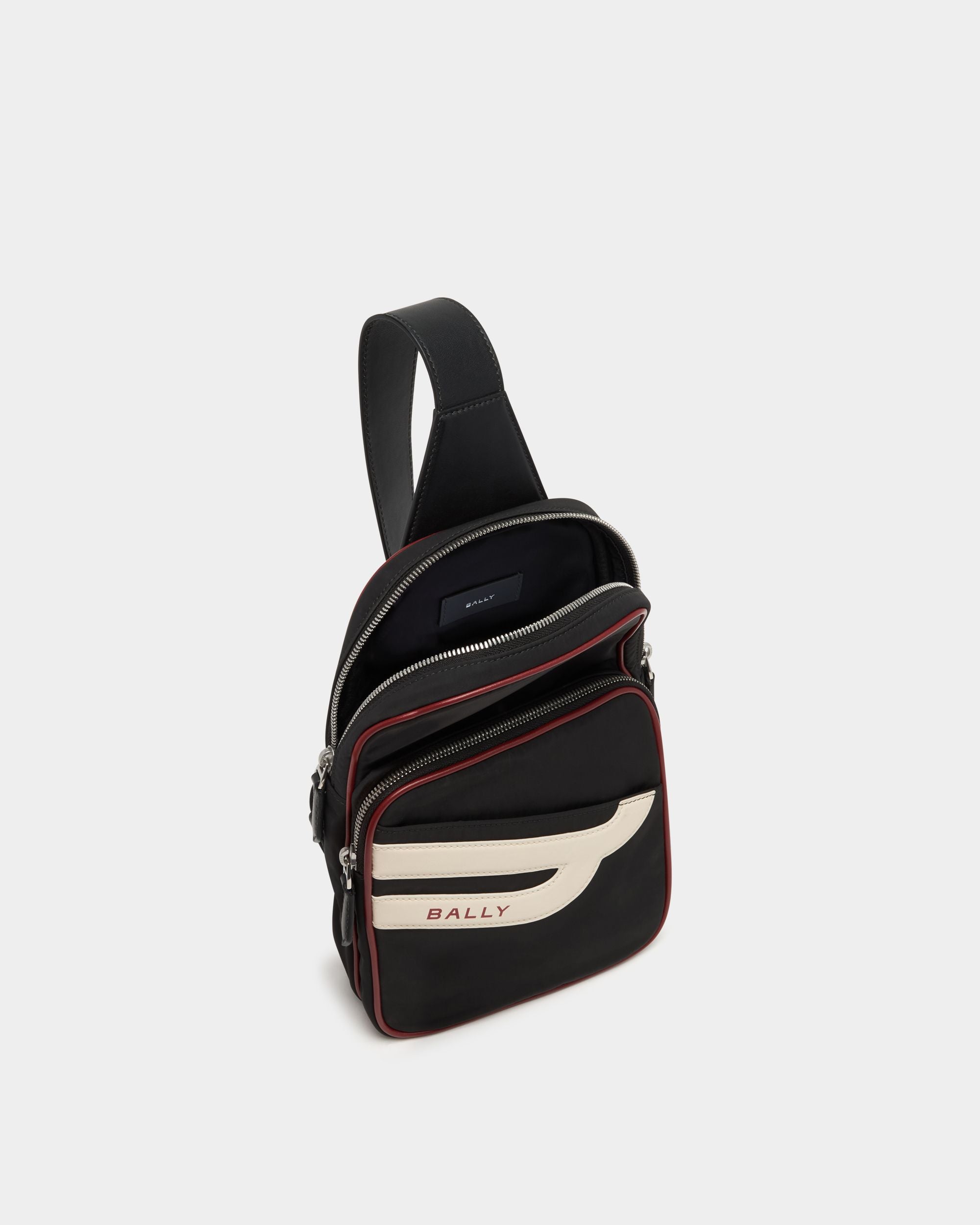 Bally Global - Competition スリングバッグ ブラックナイロン - ブラック