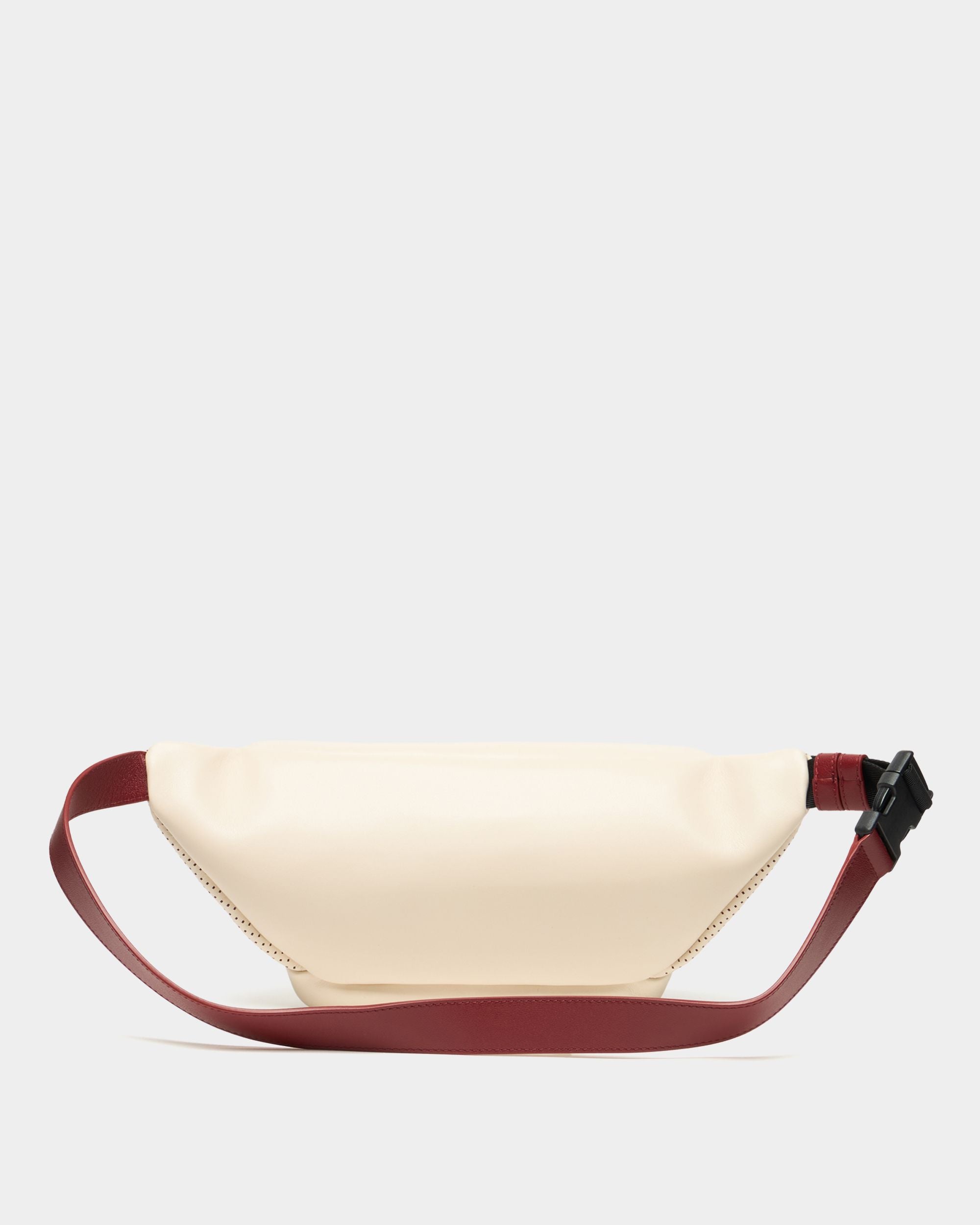 Bally Global - テニスコレクション バムバッグ アイボリー パーフォレイテッドレザー - ホワイト