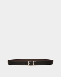 Dress Belt In Brown And Black Leather