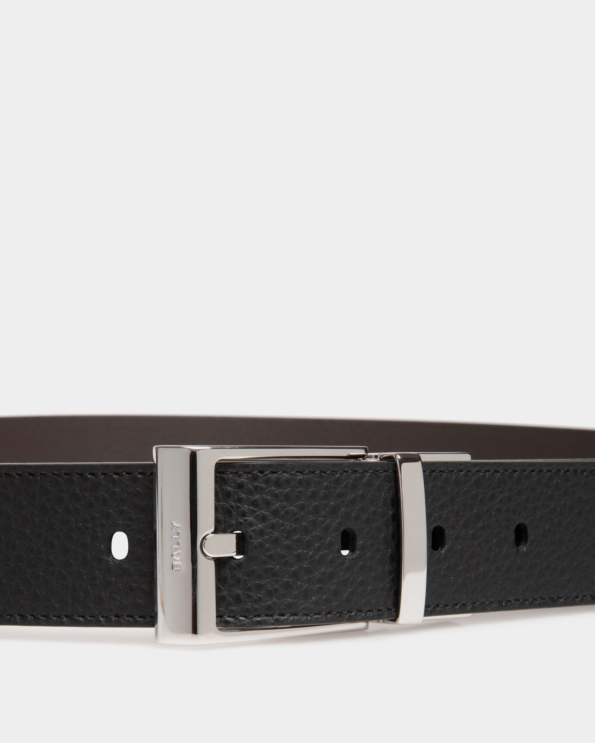 Bally Global - Shiffie 35mm Reversible And Adjustable Belt In Black And Brown Leather - Multicolor