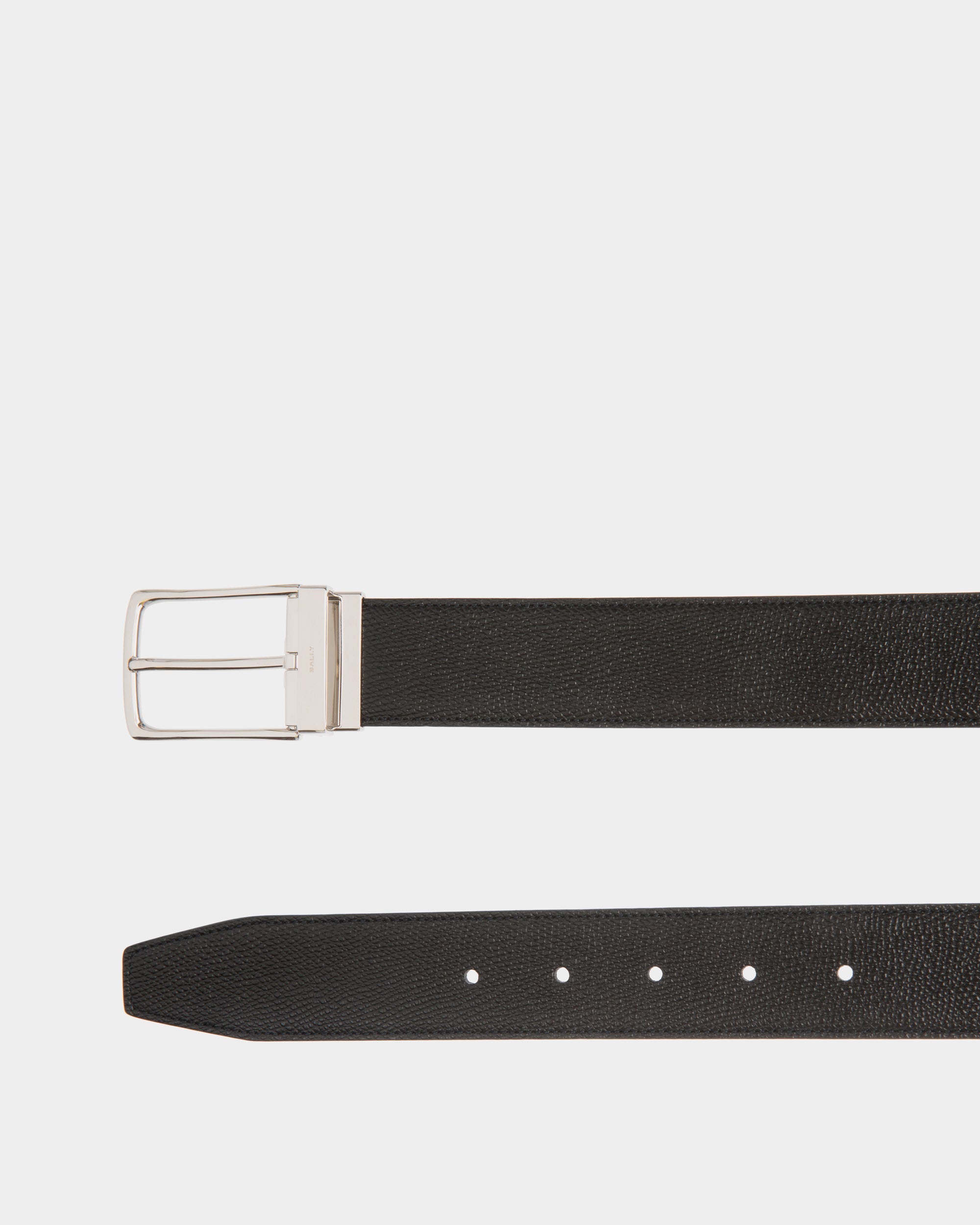 Bally Global - Ketter 35mm リバーシブル＆アジャスタブル ベルト ブラック レザー - ブラック