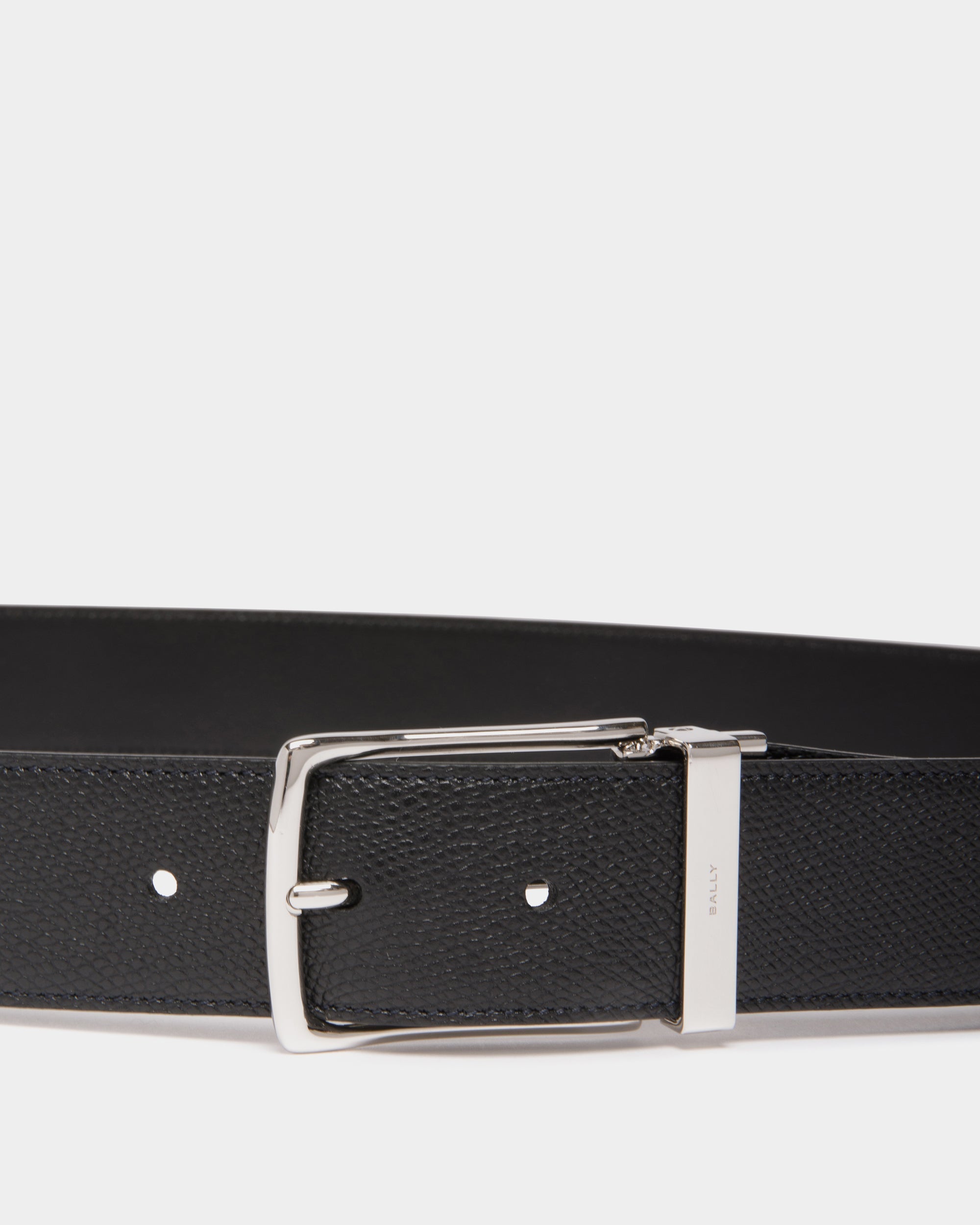 Bally Global - Ketter 35mm リバーシブル＆アジャスタブル ベルト ブラック レザー - ブラック