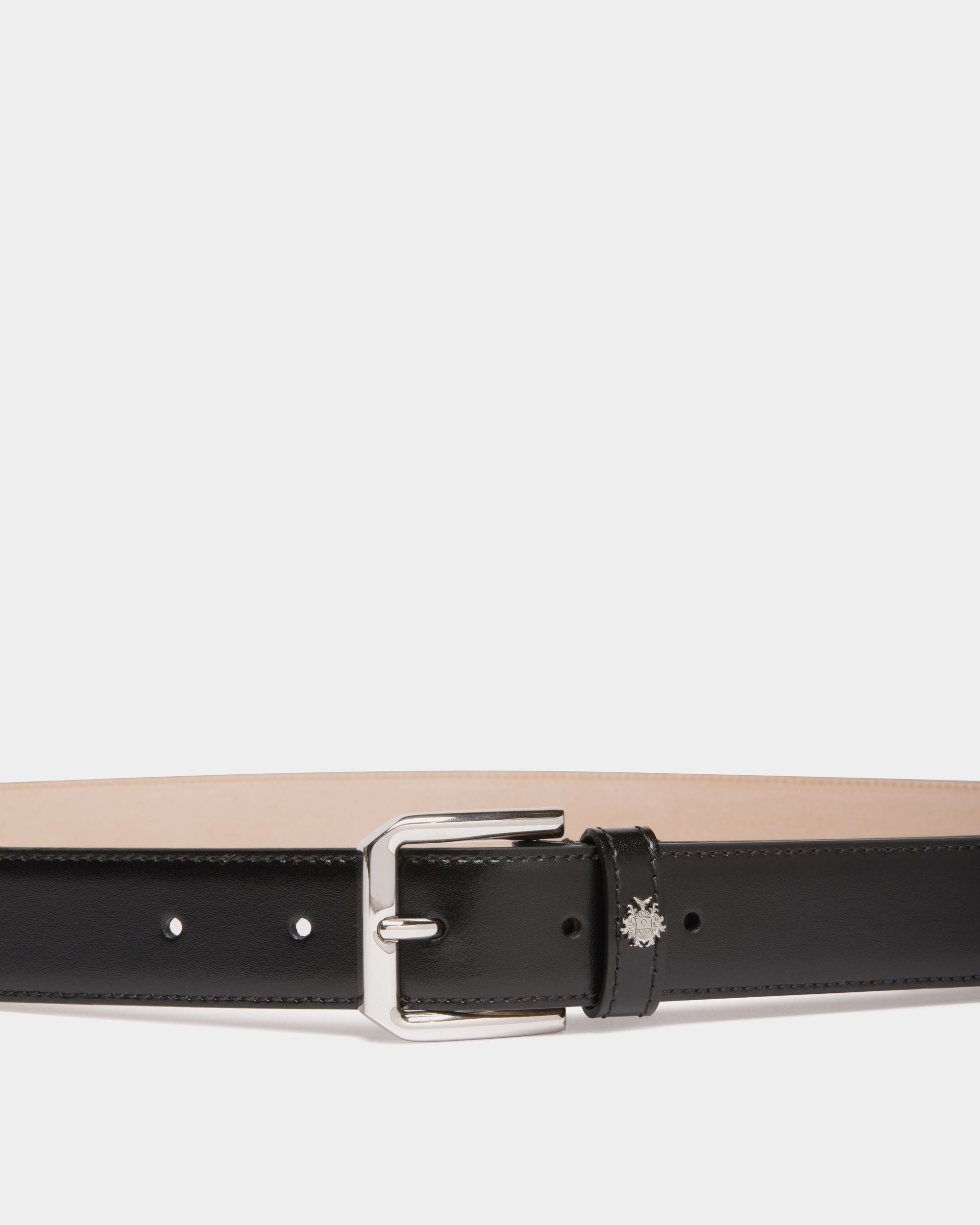 Bally Global - Carl 30mm Belt in Black Leather - Black