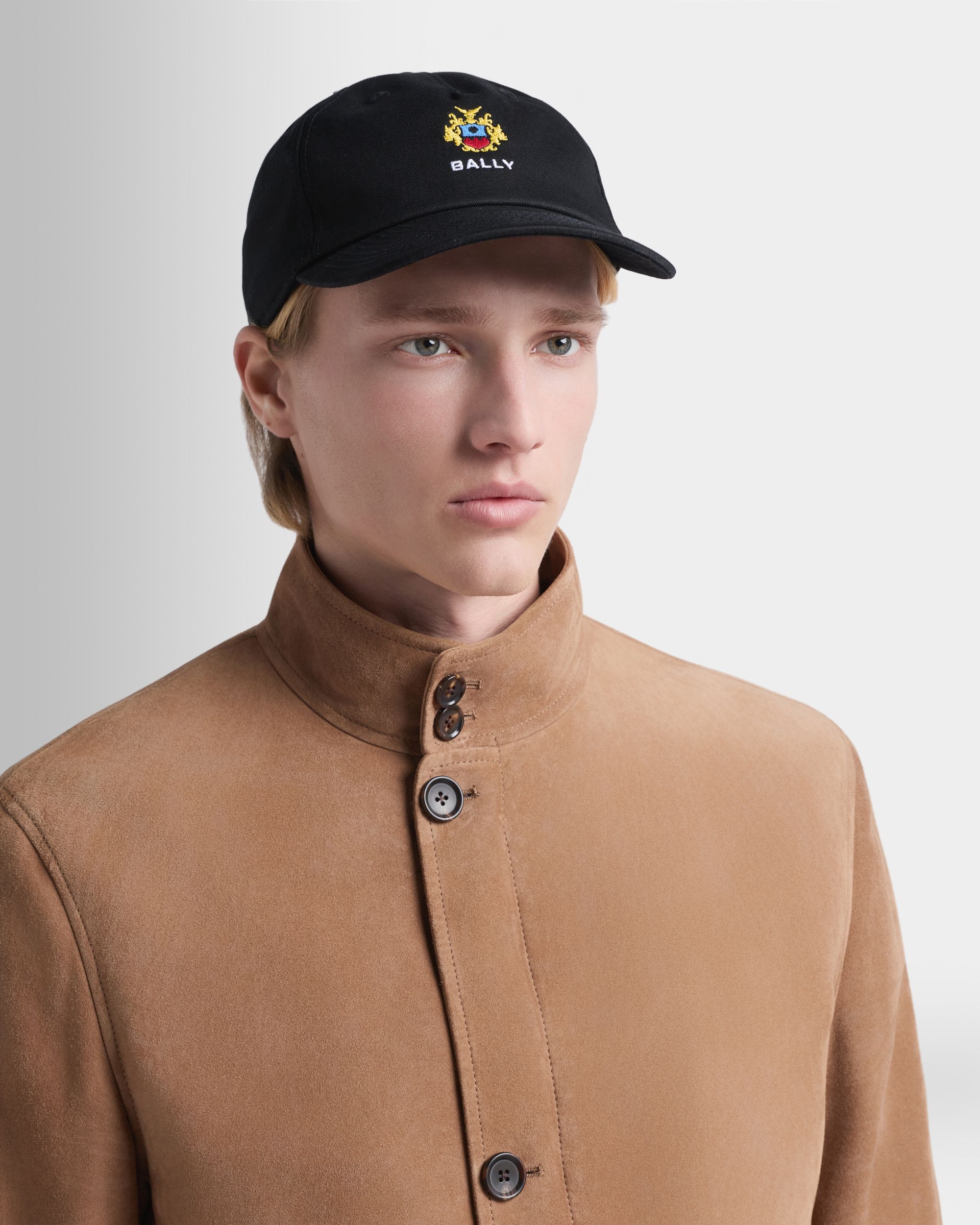 Bally Global - ベースボールハット Ballyクレスト ブラックコットン - ブラック