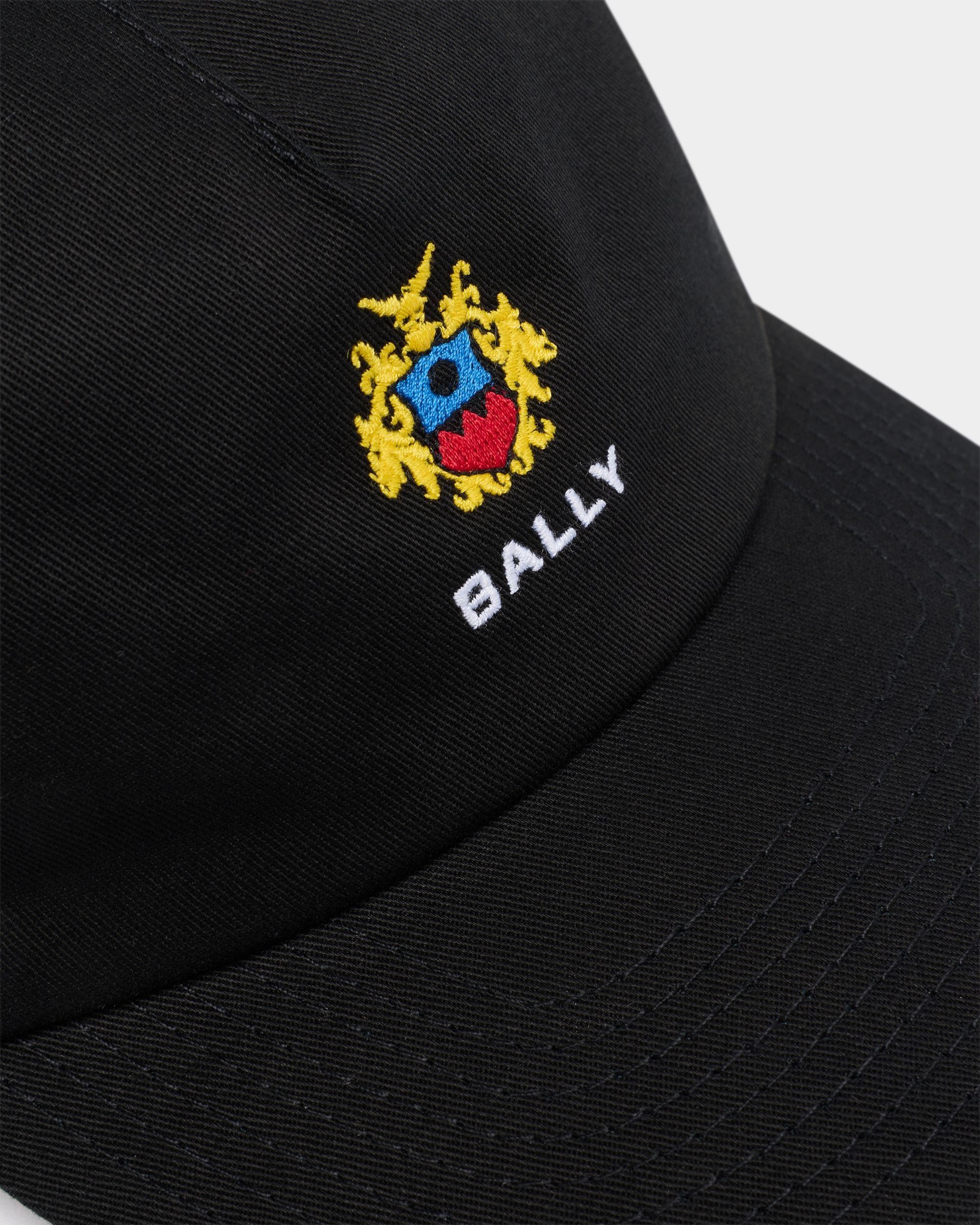 Bally Global - ベースボールハット Ballyクレスト ブラックコットン - ブラック