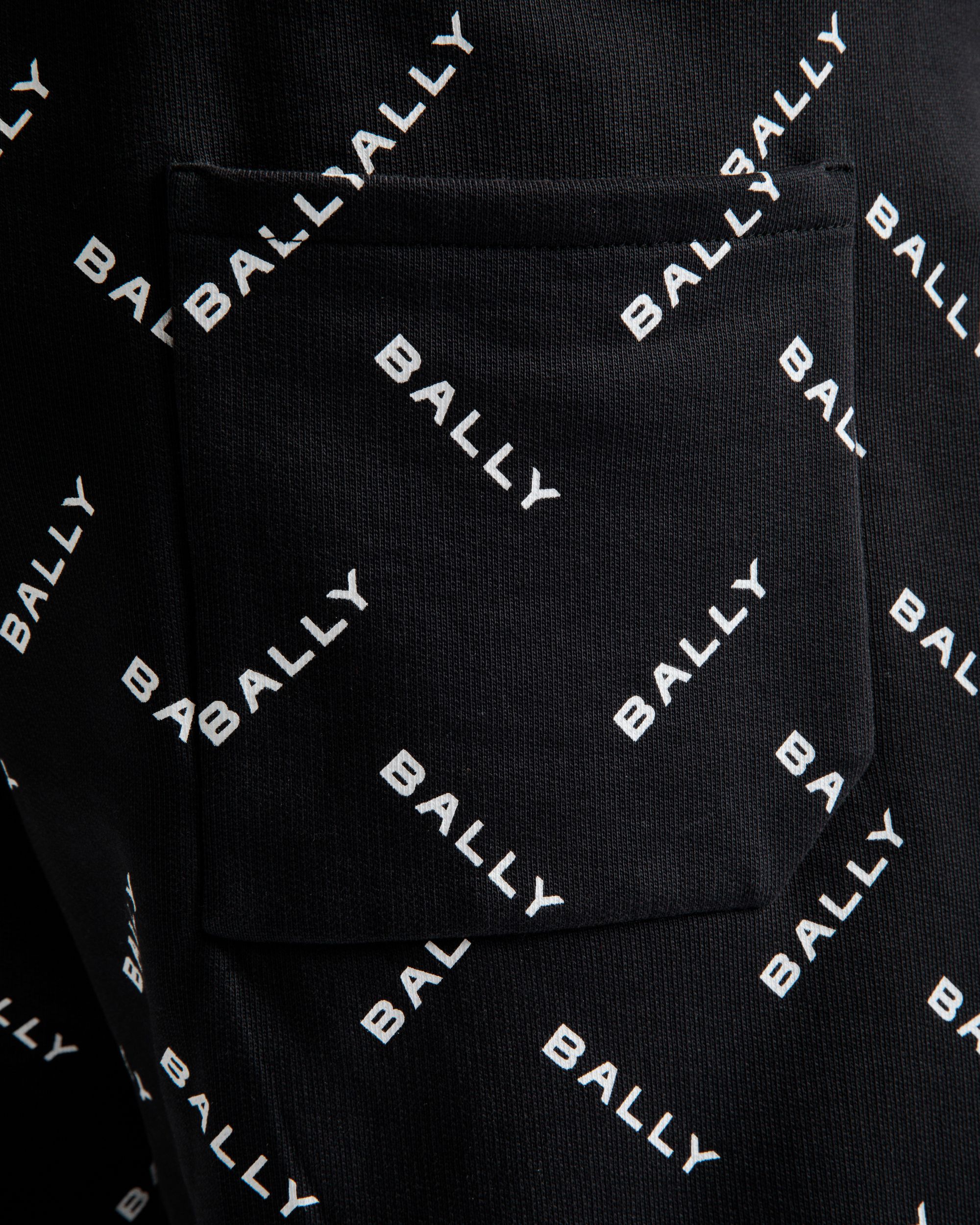 Bally Global - Shorts In Dark Blue Cotton - Blue
