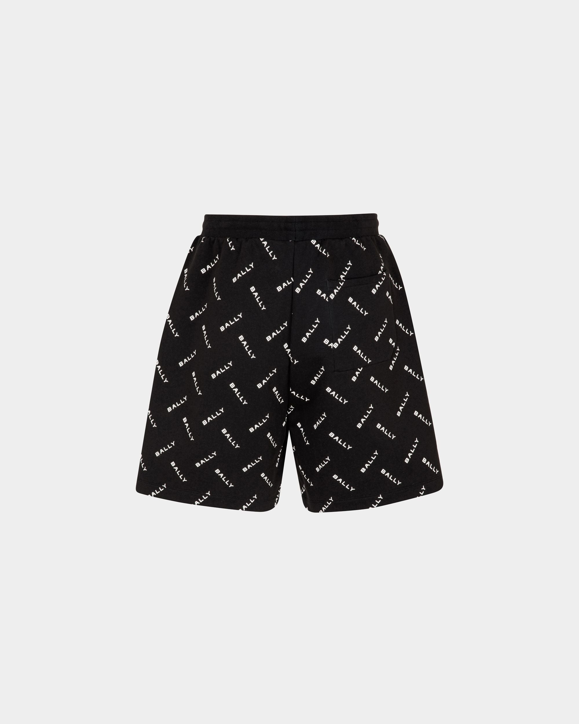 Bally Global - Shorts In Dark Blue Cotton - Blue