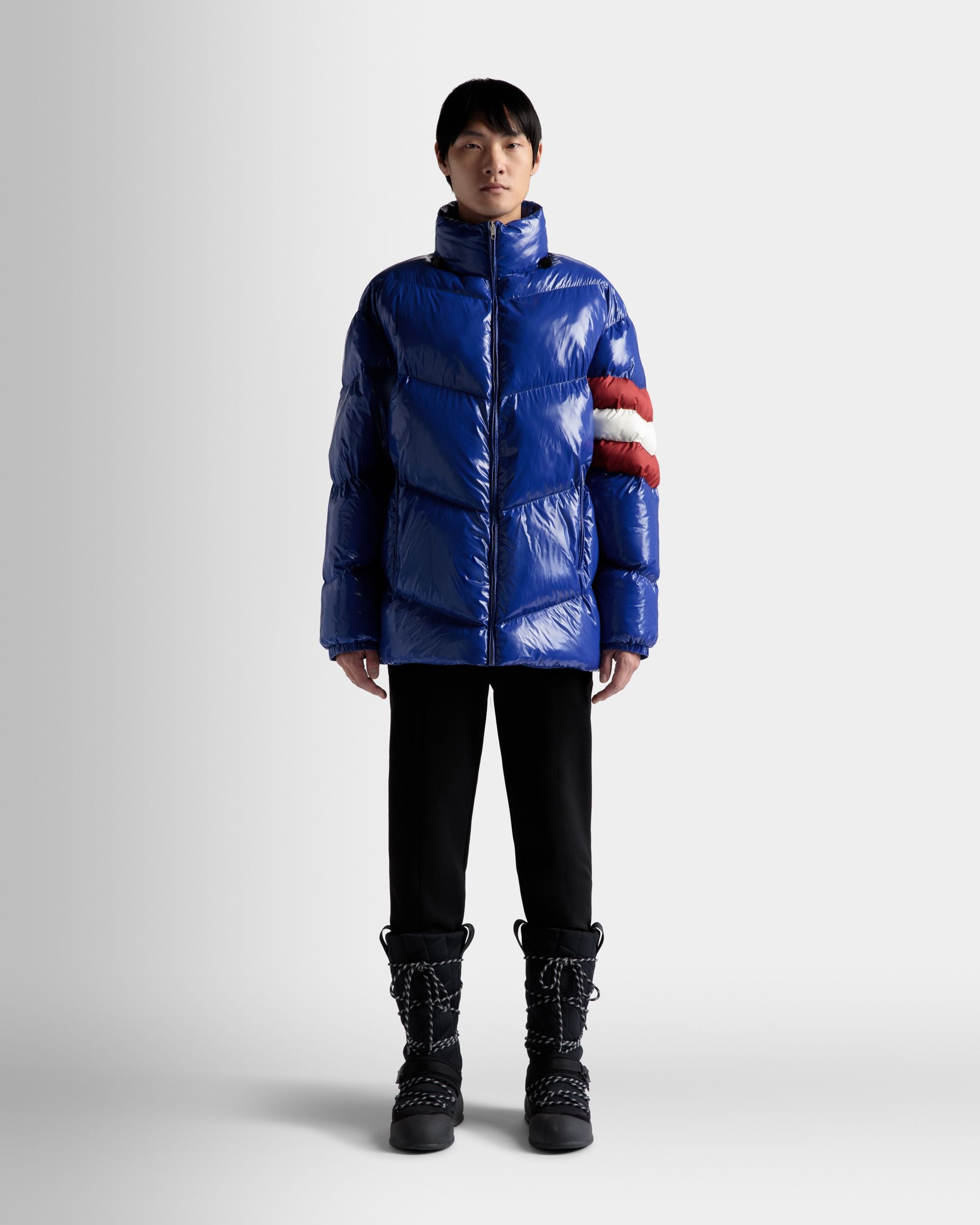 Bally Global - Puffer Jacket In Blue - Blue