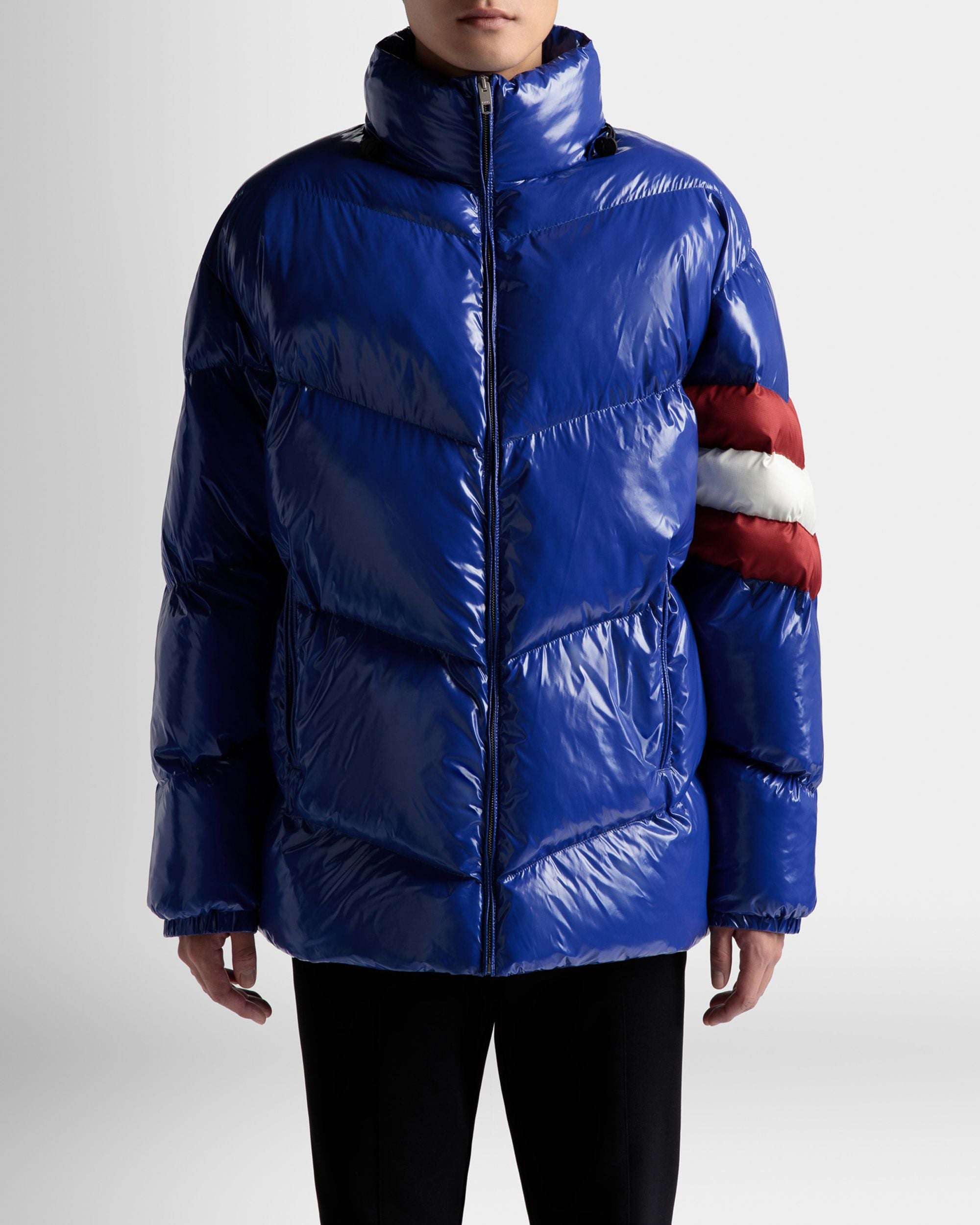 Bally Global - Puffer Jacket In Blue - Blue