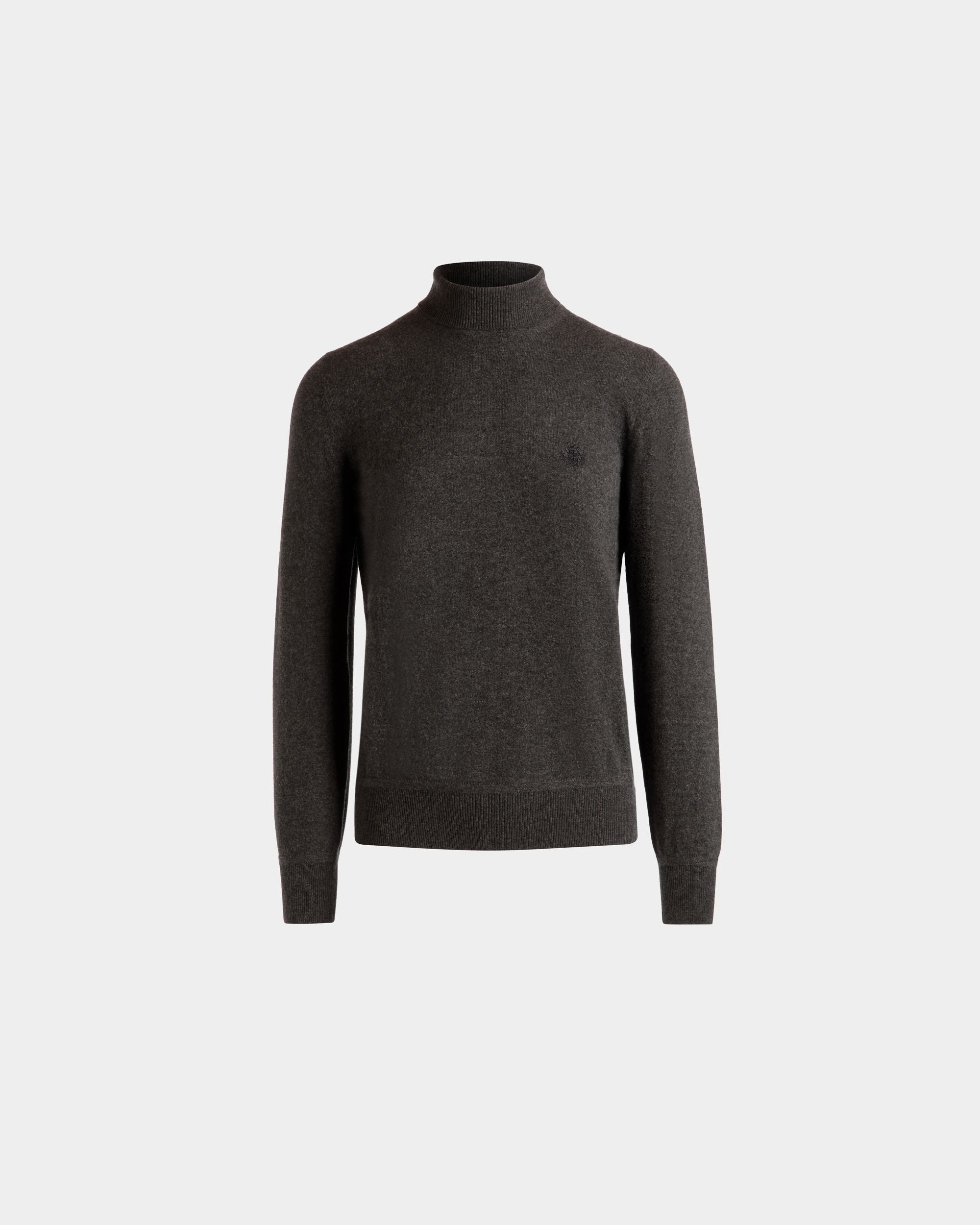 Bally Global - Adrien Brodyトラベルコレクション タートルネック セーター ダークグレー カシミア - グレー