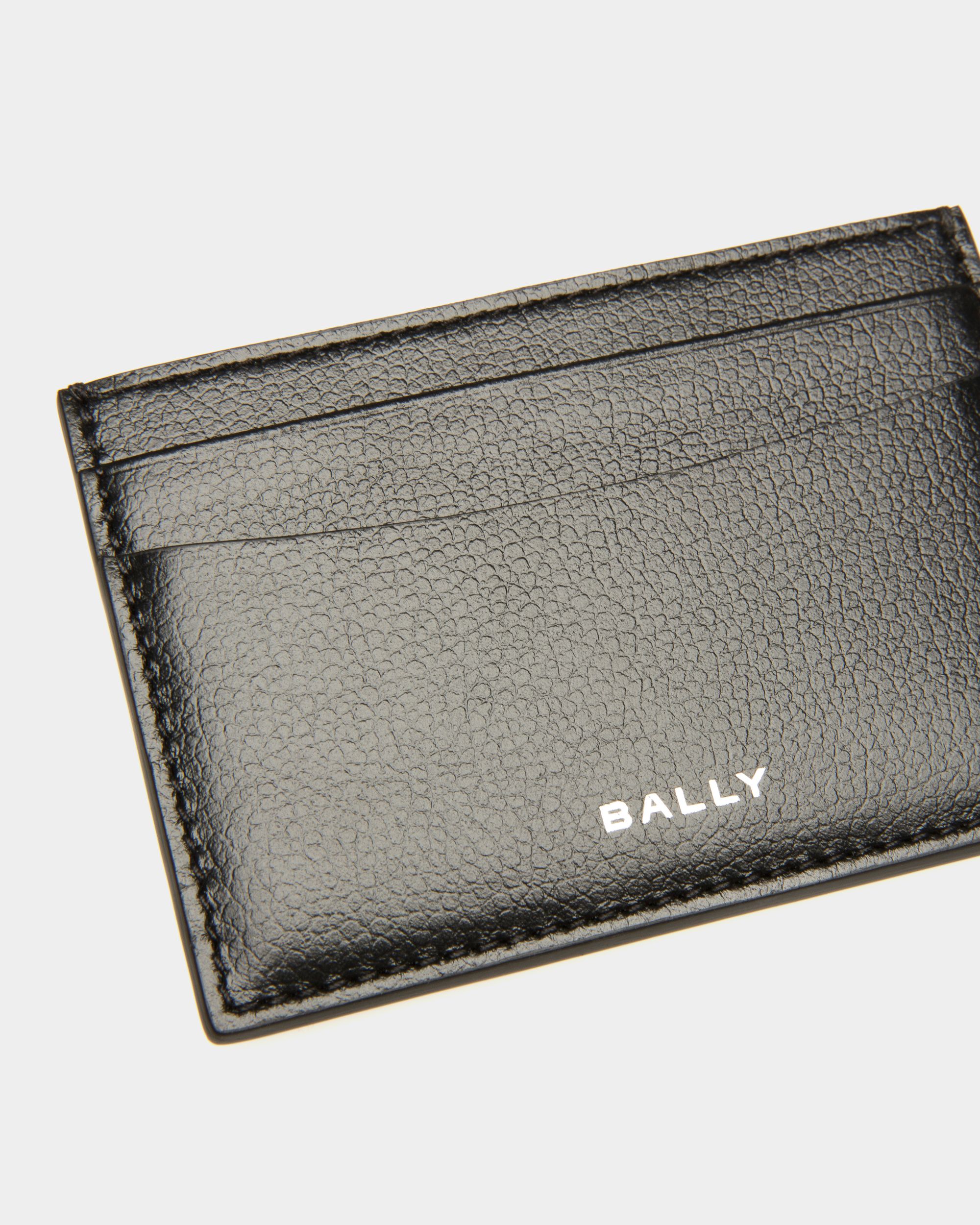 Bally Global - Banque ビジネスカードホルダー ブラック レザー - ブラック