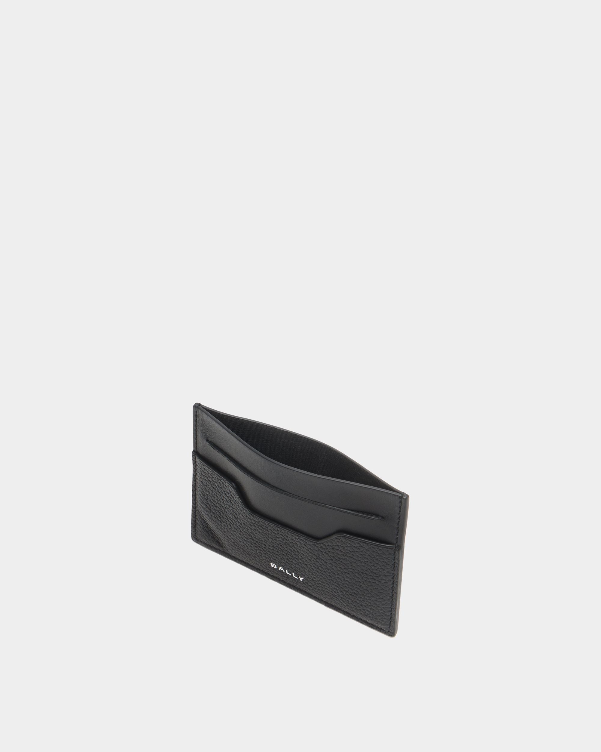 Bally Global - Capitol カードホルダー ブラック グレインレザー - ブラック