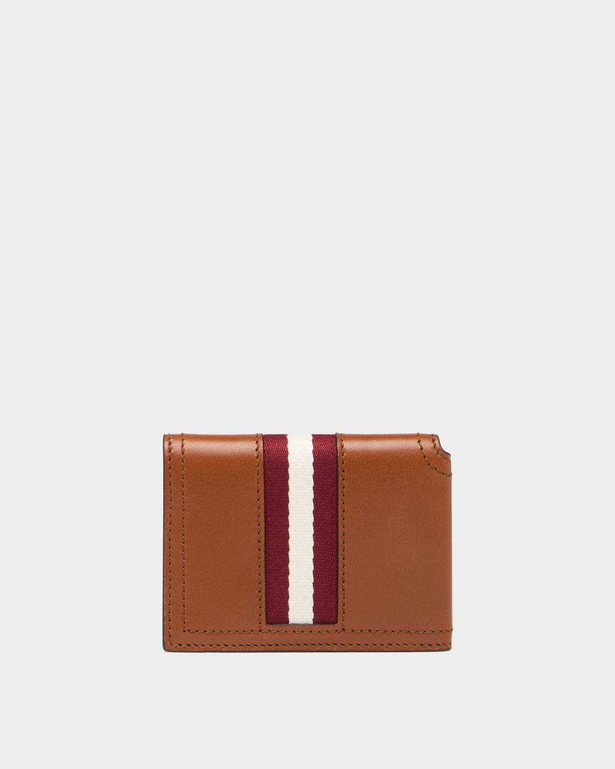 Bally Global - Ray カードホルダー アンバーブラウンレザー - ブラウン