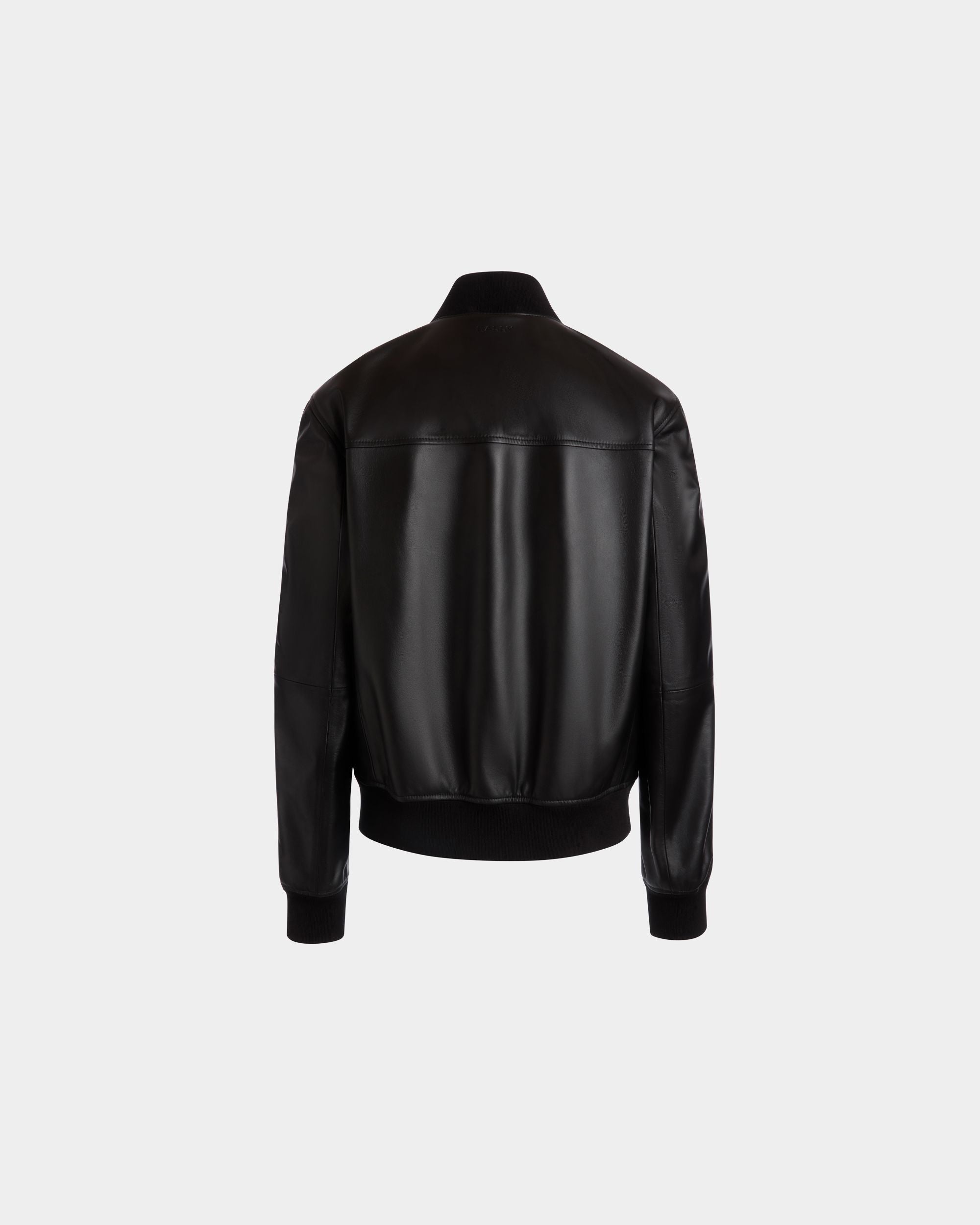 Bally Global - ボンバージャケット ブラック レザー - ブラック