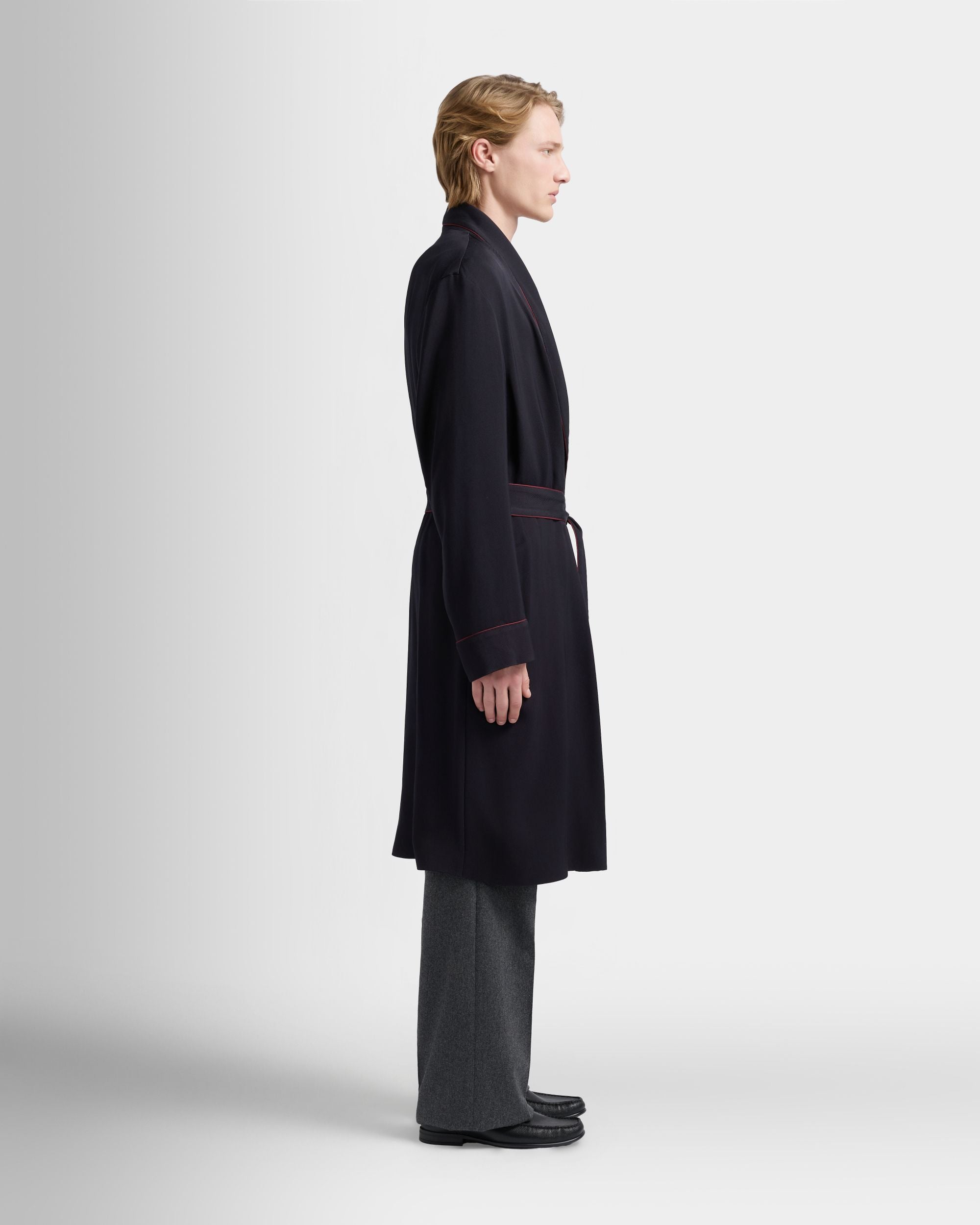 Bally Global - クリスマスカプセル Robe ネイビーブルーツイル - ブルー