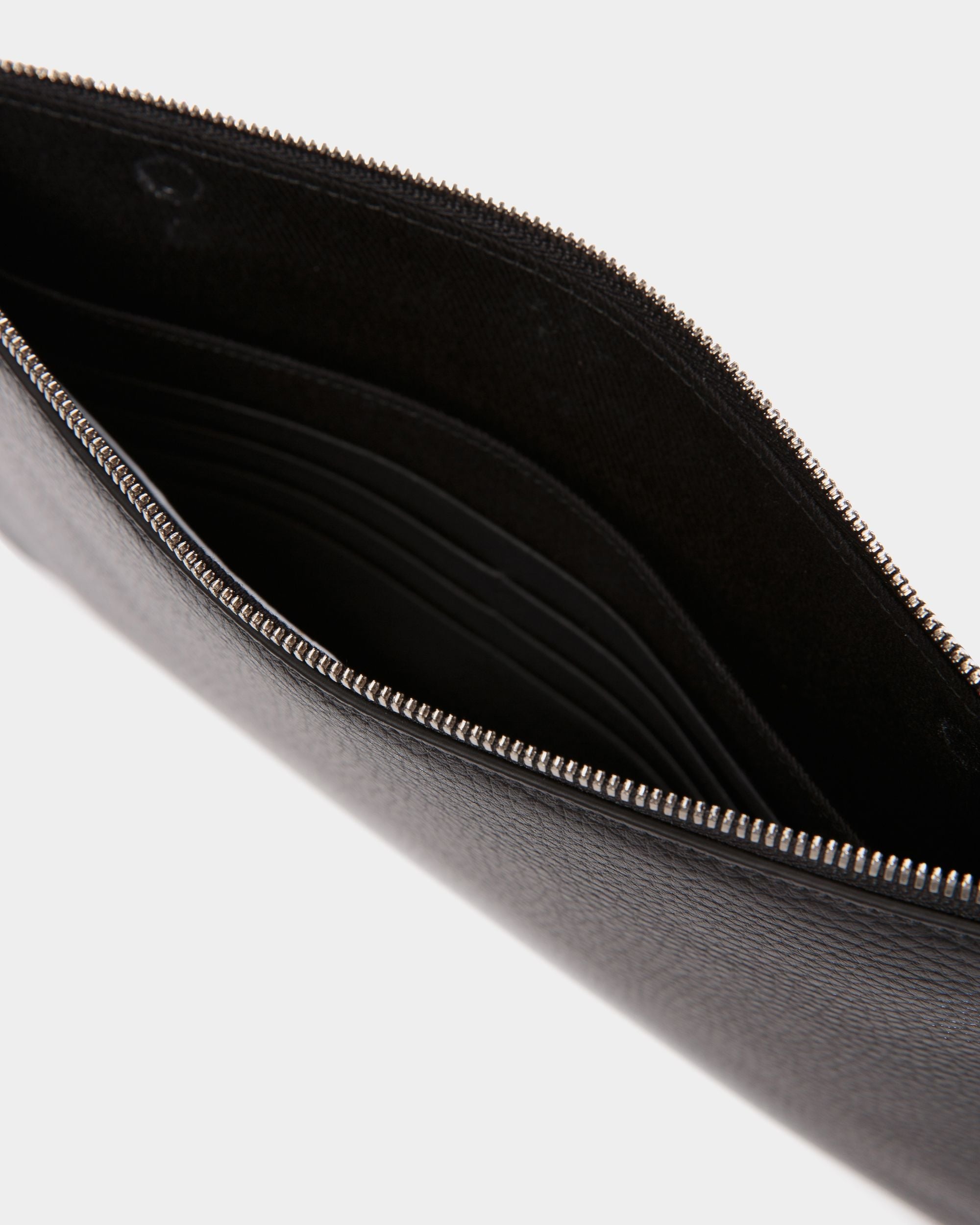 Bally Global - Ribbon ポーチ ブラック グレインレザー - ブラック