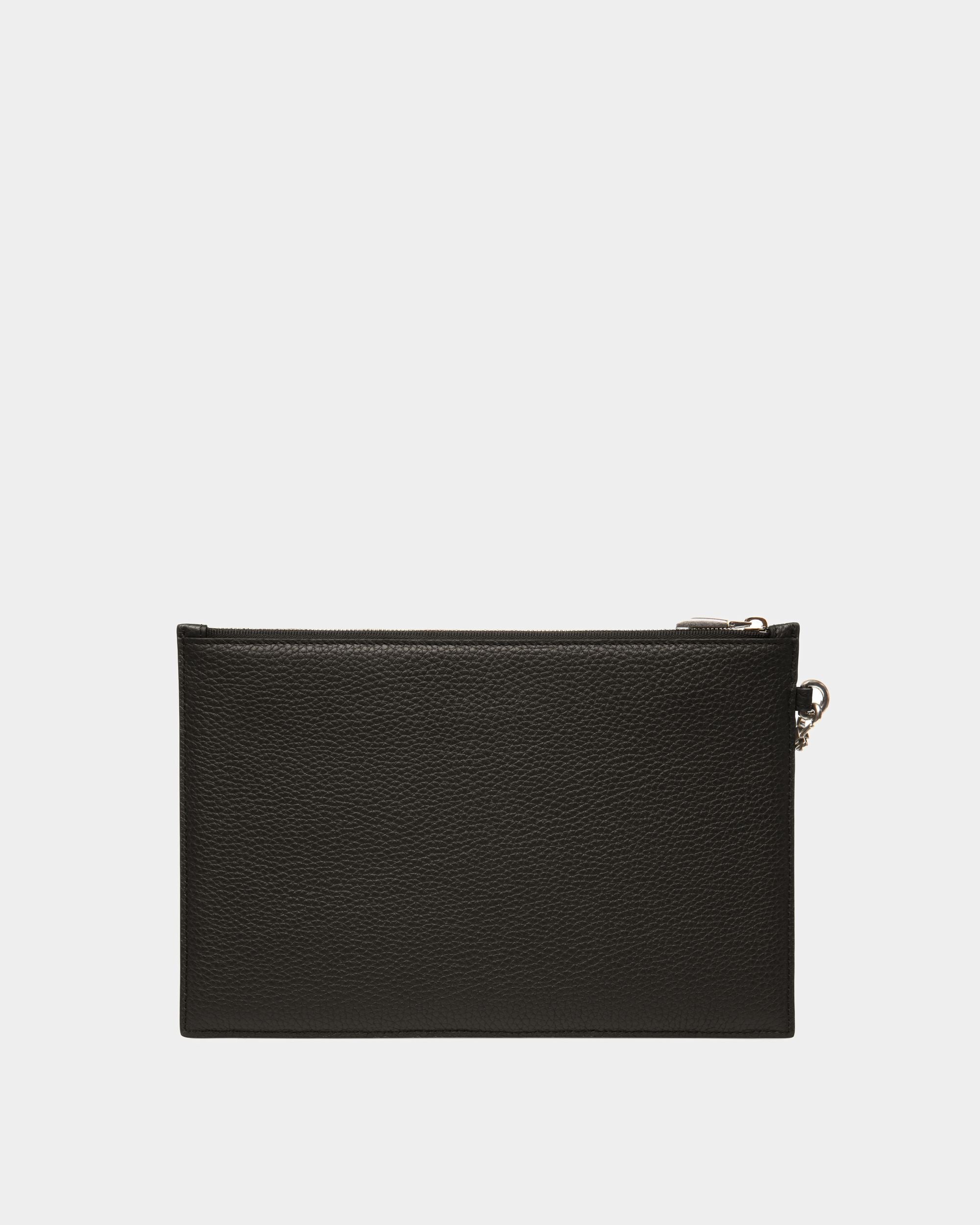 Bally Global - Ribbon ポーチ ブラックグレインレザー - ブラック