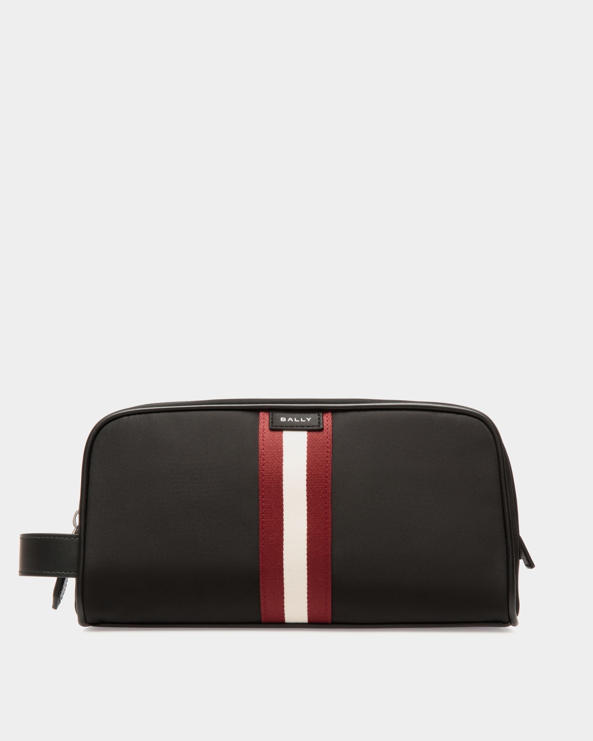 Bally Global - Code ポーチ ブラック ナイロン - ブラック