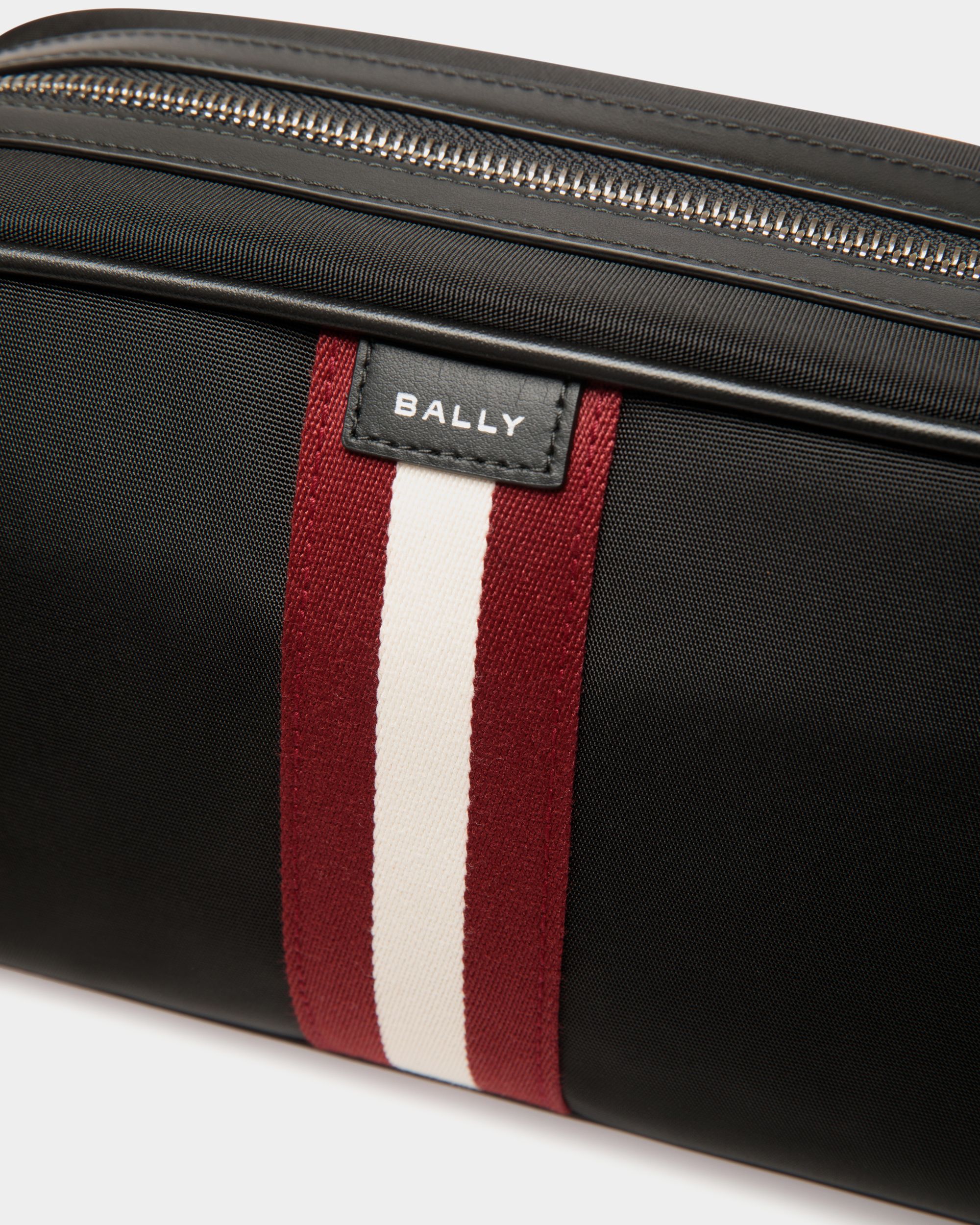 Bally Global - Code ポーチ ブラック ナイロン - ブラック