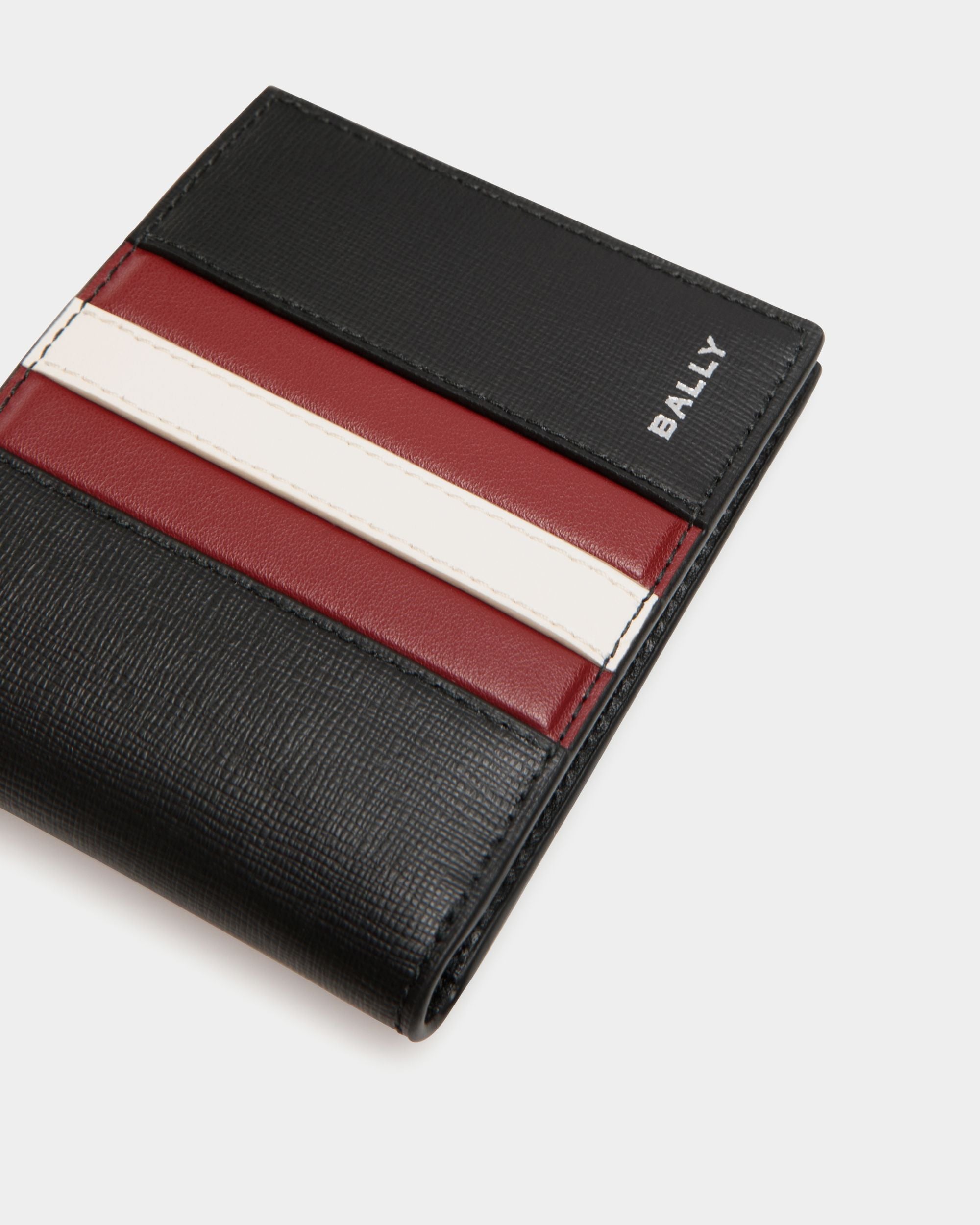 Bally Global - Mythos Wallet in Black Recycled Leather - Black