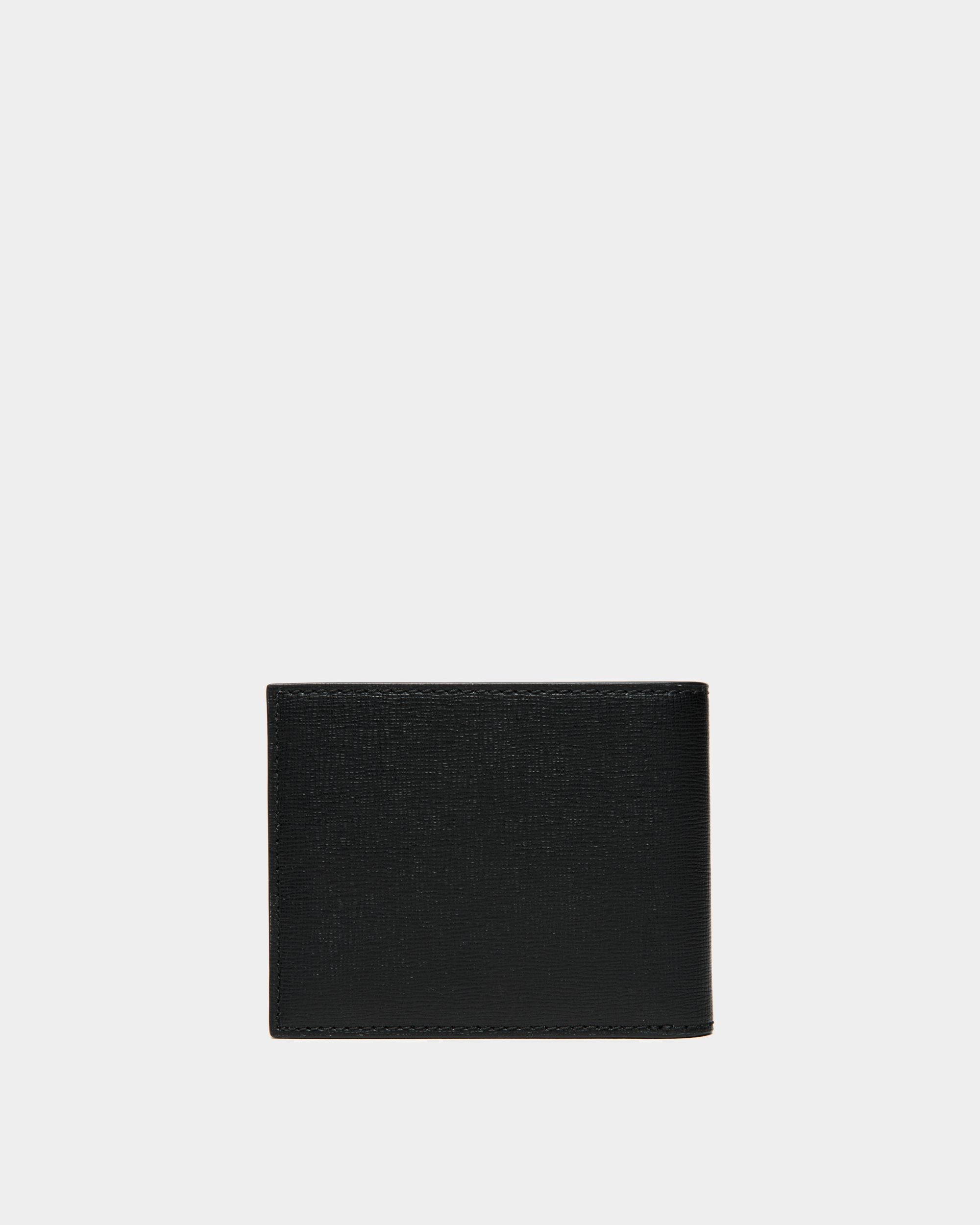 Bally Global - Mythos バイフォールドウォレット ブラック 皮革繊維再生複合材 - ブラック