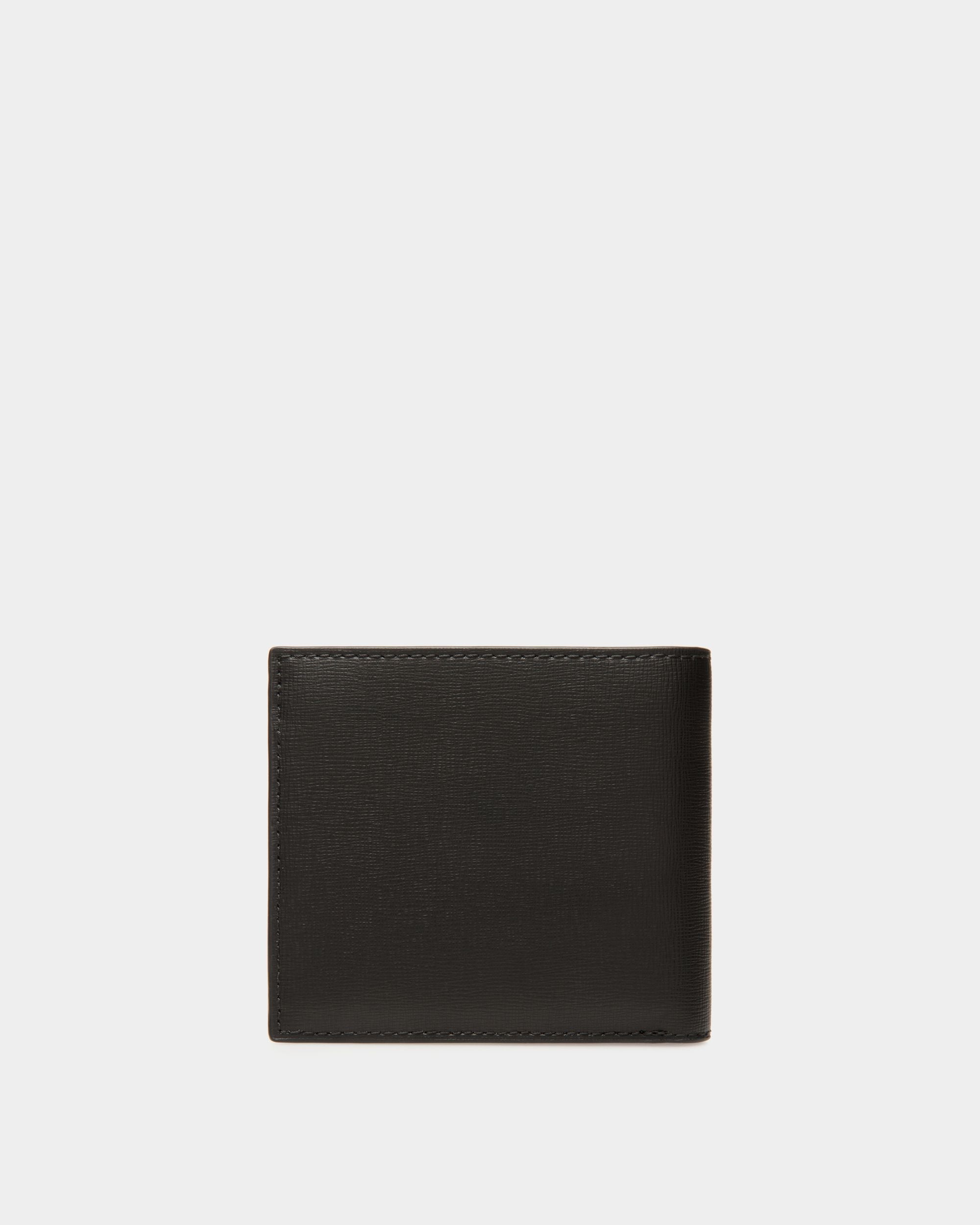 Bally Global - Mythos Bifold In Black Recycled Leather - Black