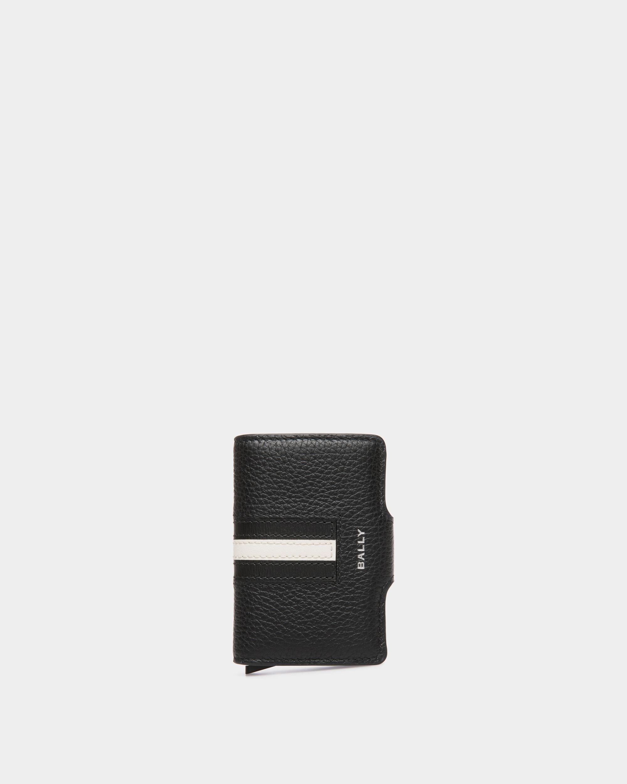 Bally Global - Ribbon Smart Wallet in Black Leather - Black