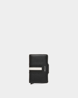Ribbon Smart Wallet in Black Leather