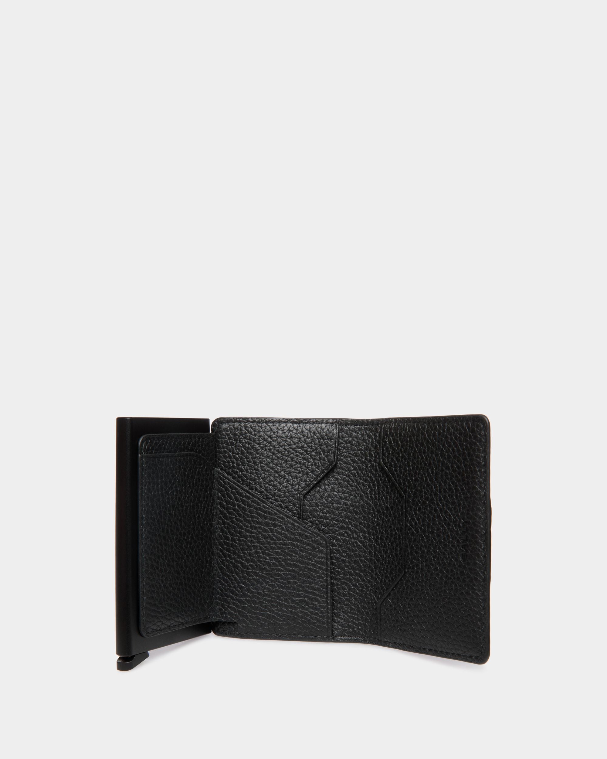 Bally Global - Ribbon Smart Wallet in Black Leather - Black
