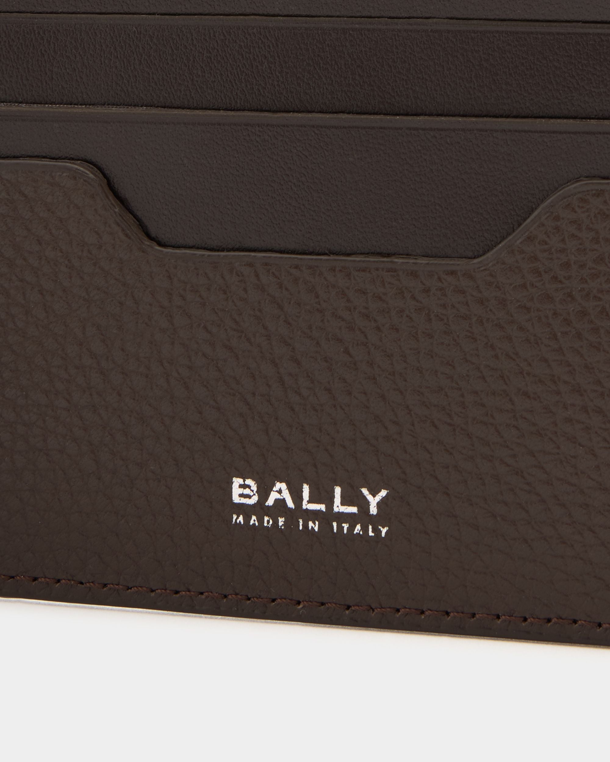 Bally Global - Capitol ウォレット エバノブラウン グレインレザー - ブラウン