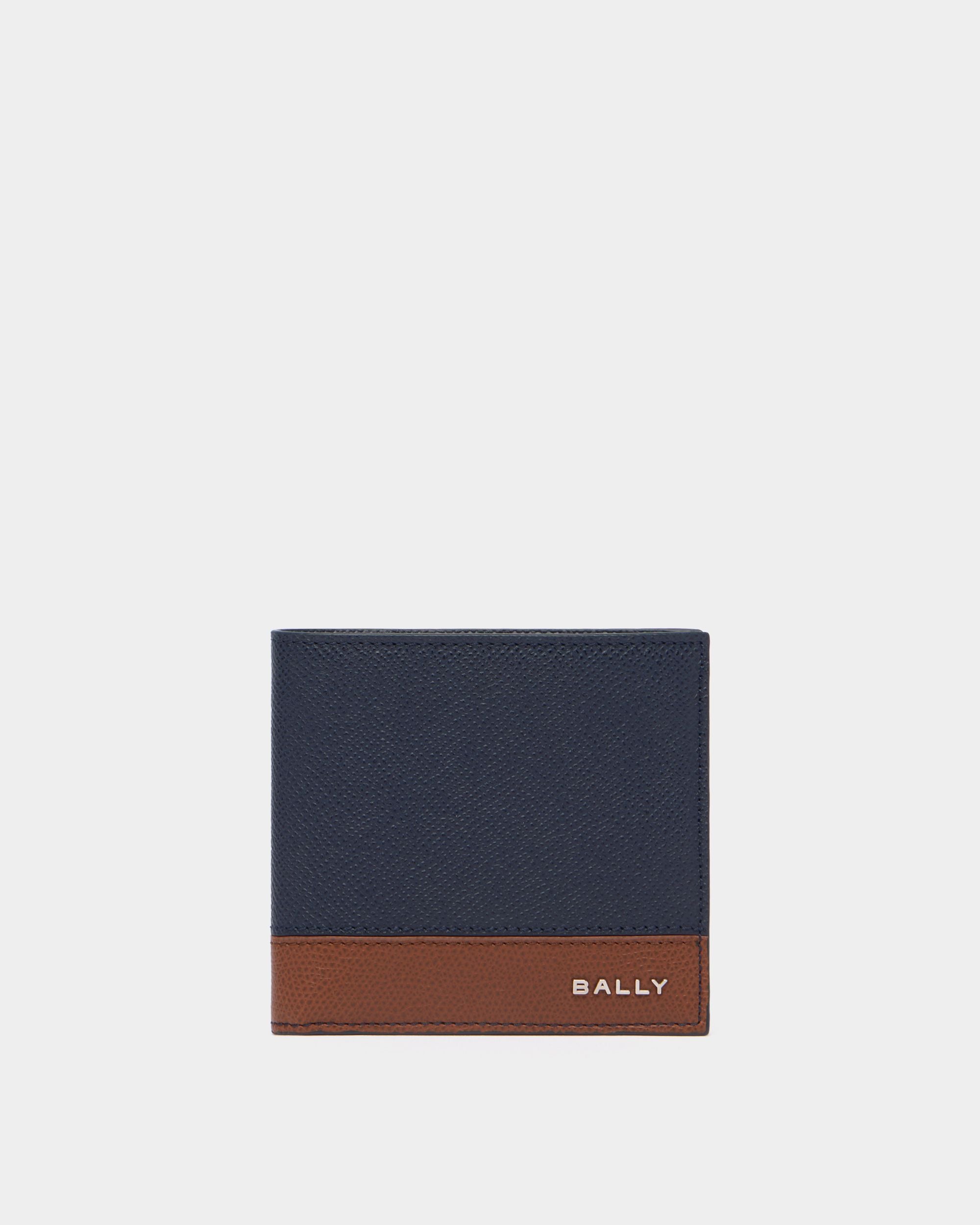 Bally Global - Bally Essential ウォレット ネイビーブルーリサイクルレザー - ブルー