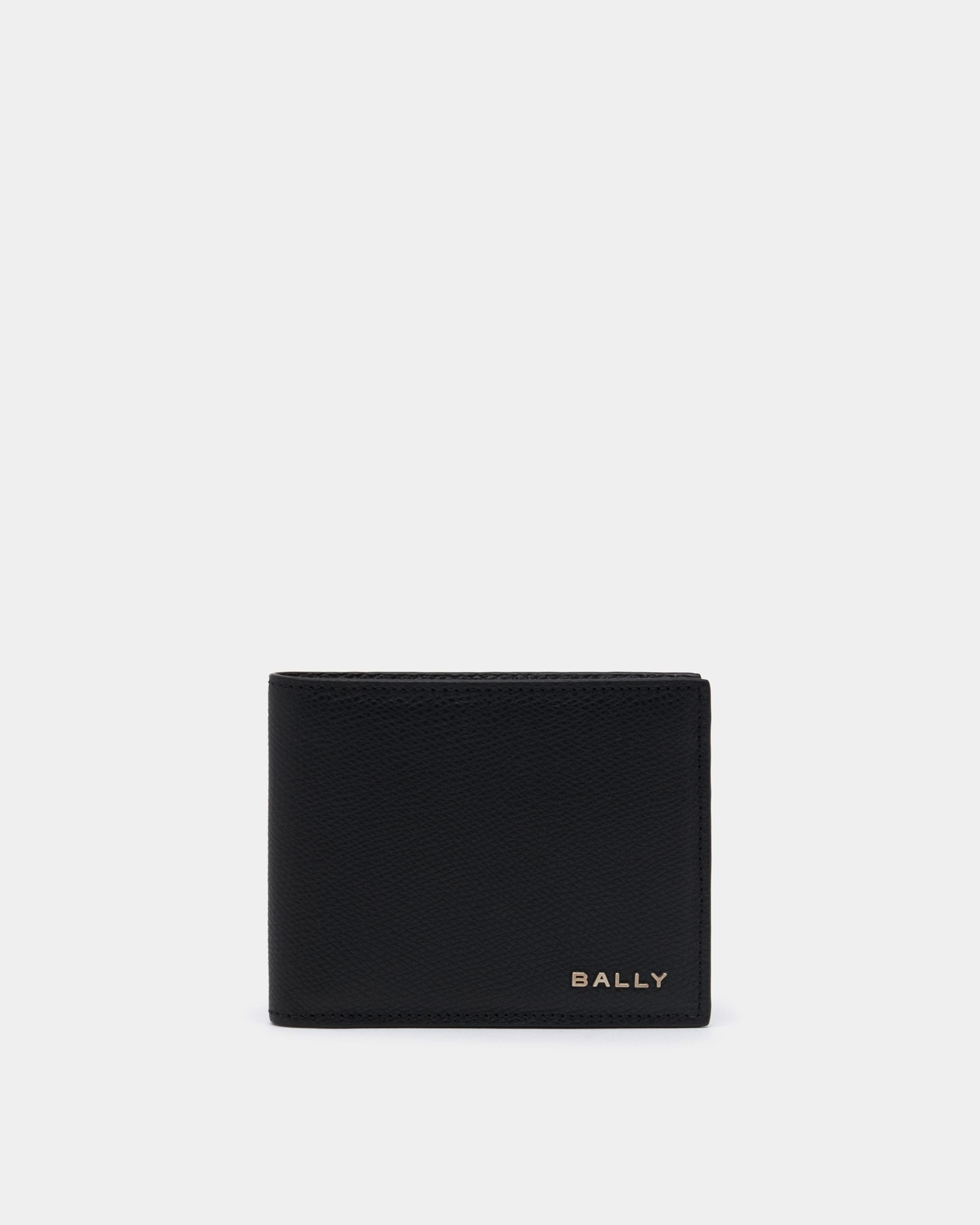 Bally Global - Bally Essential Wallet in Black Grained Leather - Black