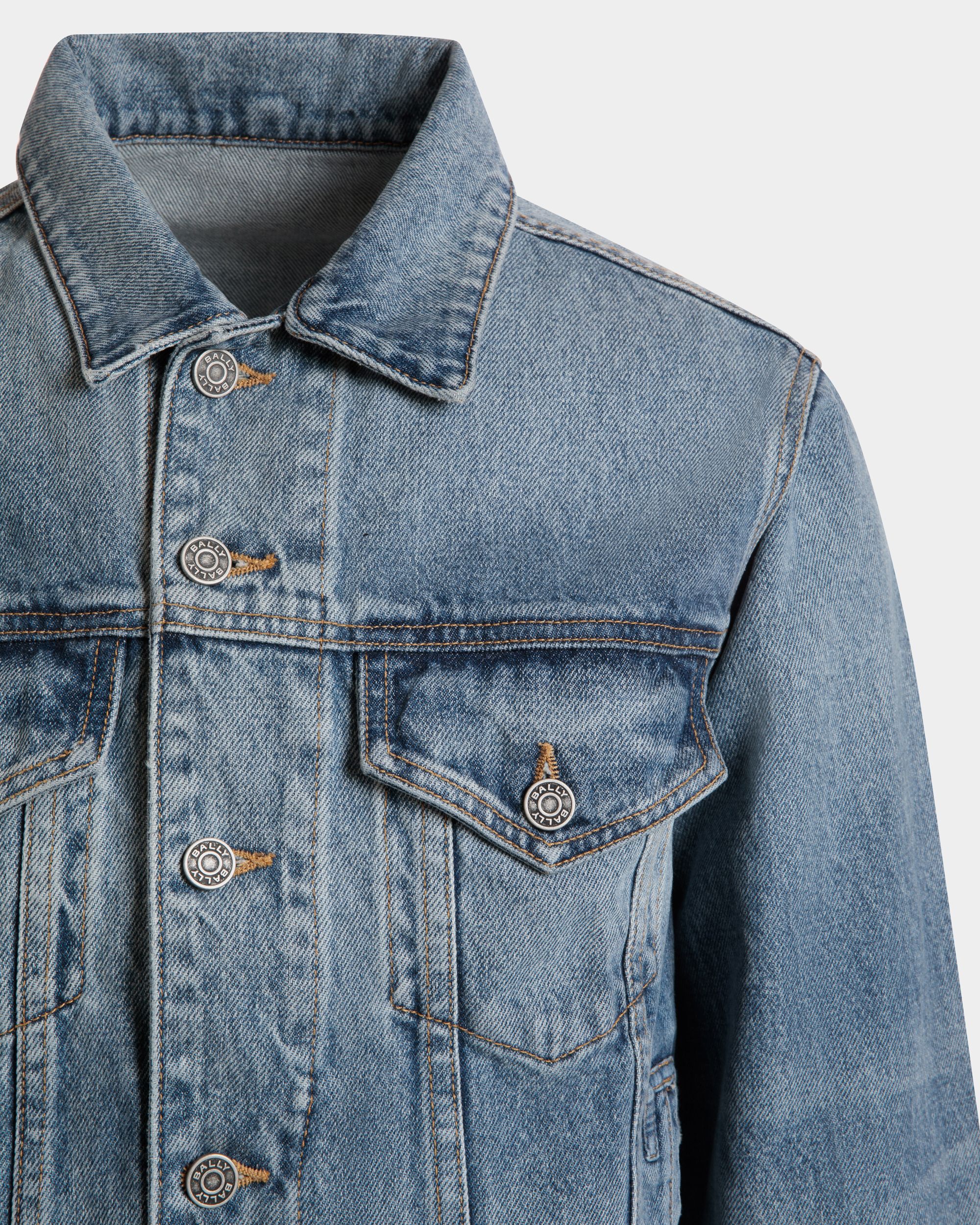 Bally Global - Jacket in Blue Denim - Blue