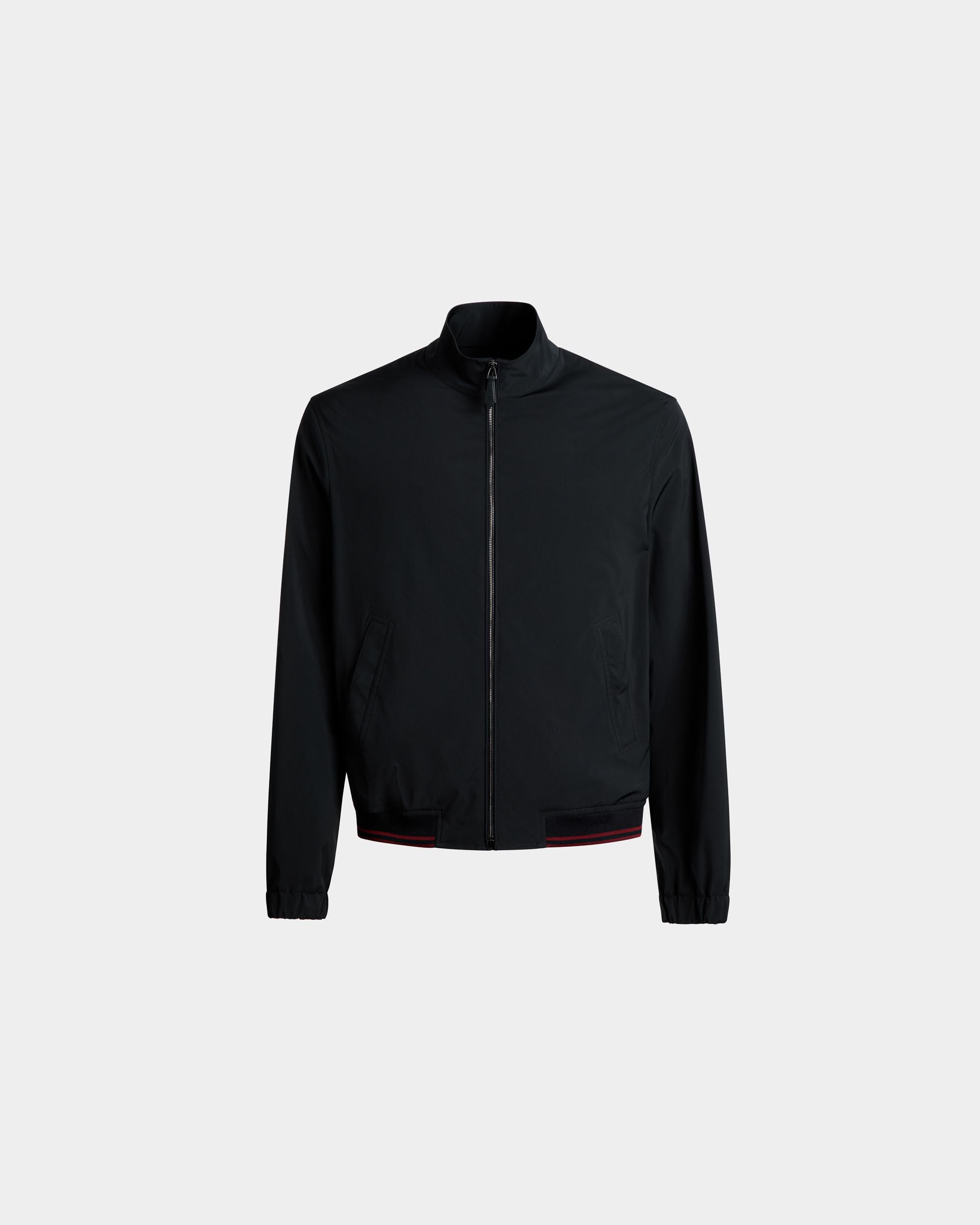 Bally Global - Blouson In Navy Blue Nylon - Blue