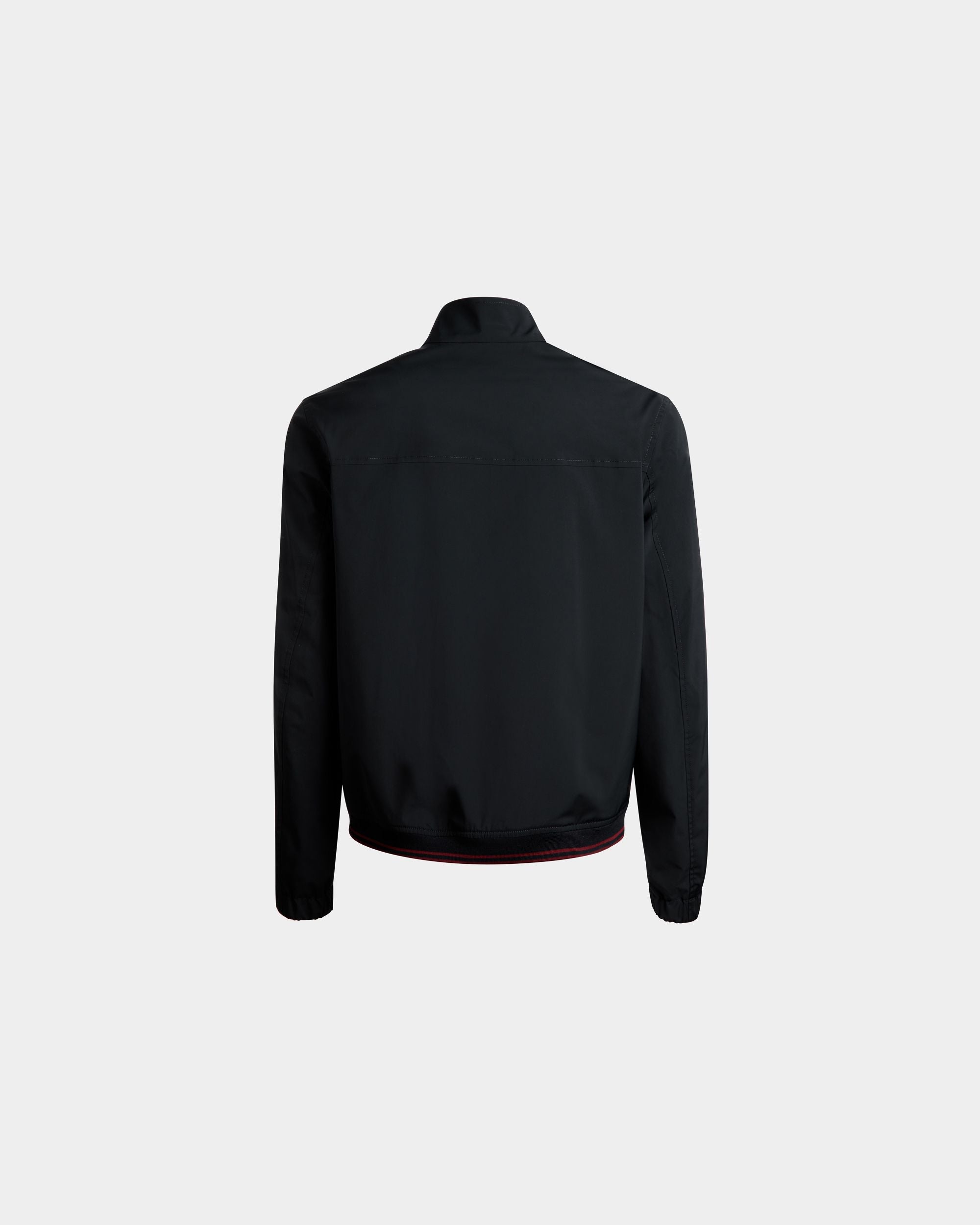 Bally Global - Blouson In Navy Blue Nylon - Blue