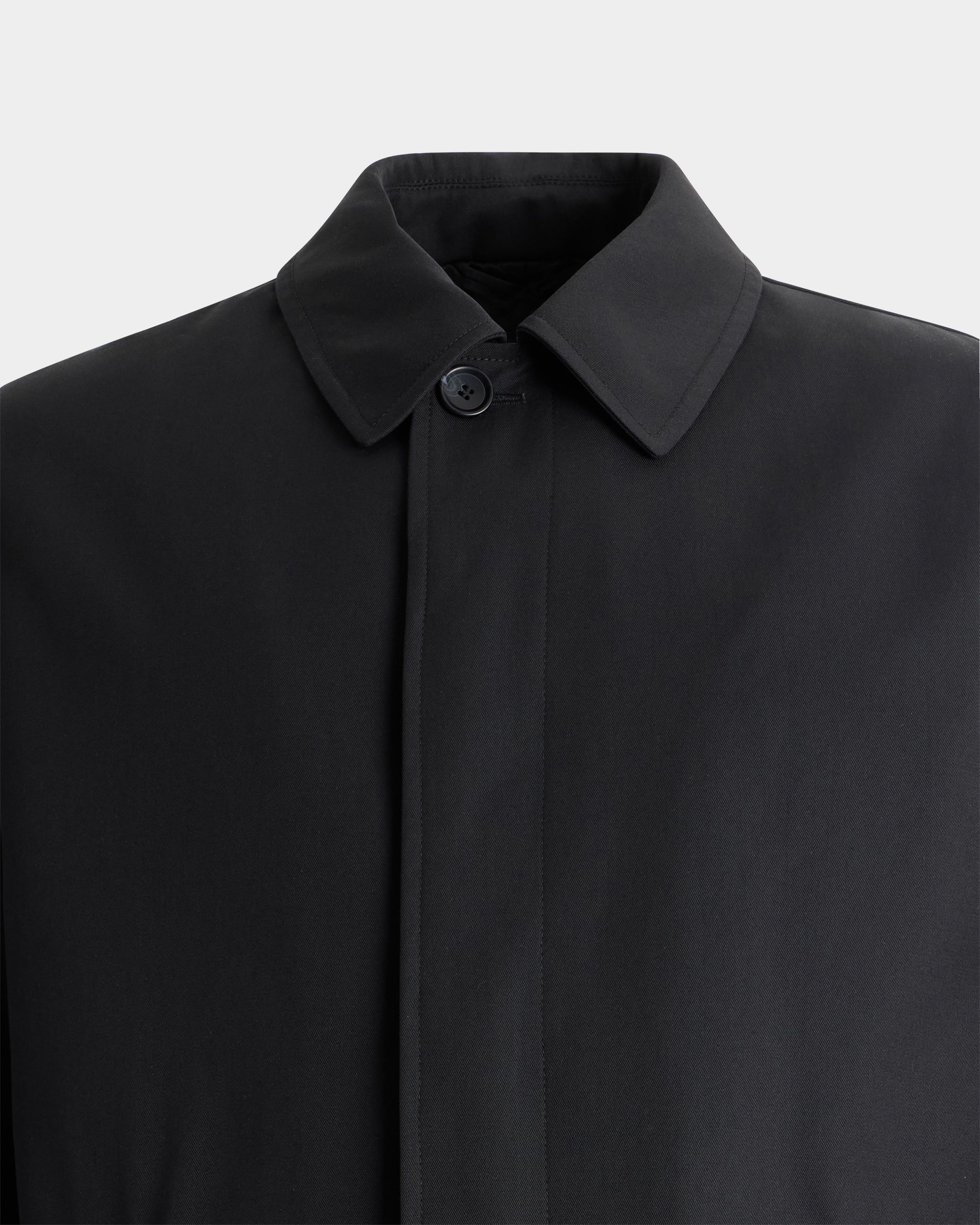 Bally Global - カーコート ネイビーブルー コットン＆ポリエステルブレンド - ブルー