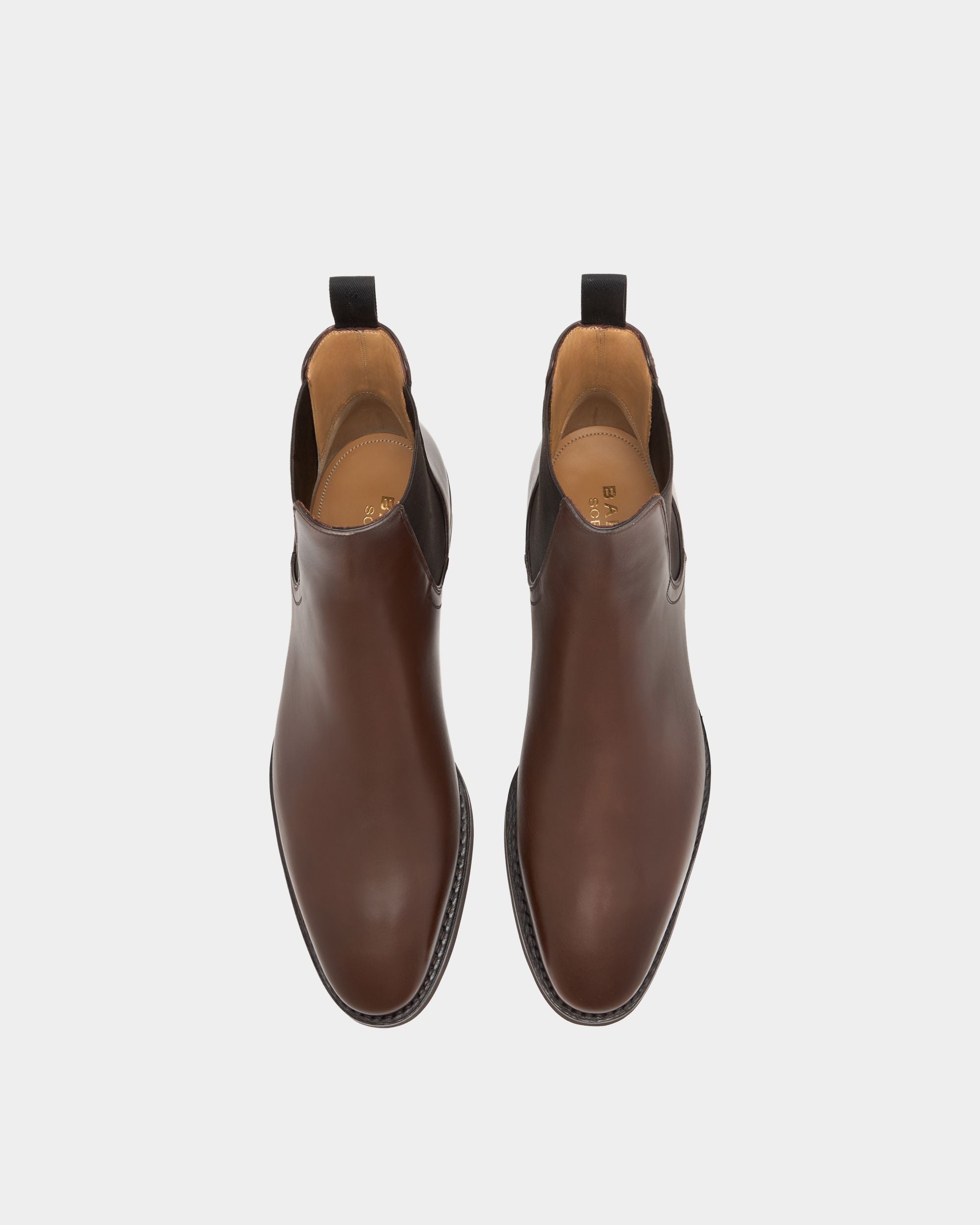 Bally Global - Scribe Un ブーティ ブラウン レザー - ブラウン